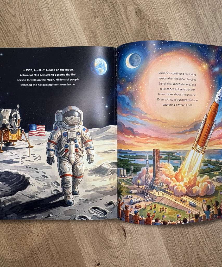 Amerikas 250. Jubiläum für Kinder (Taschenbuch)