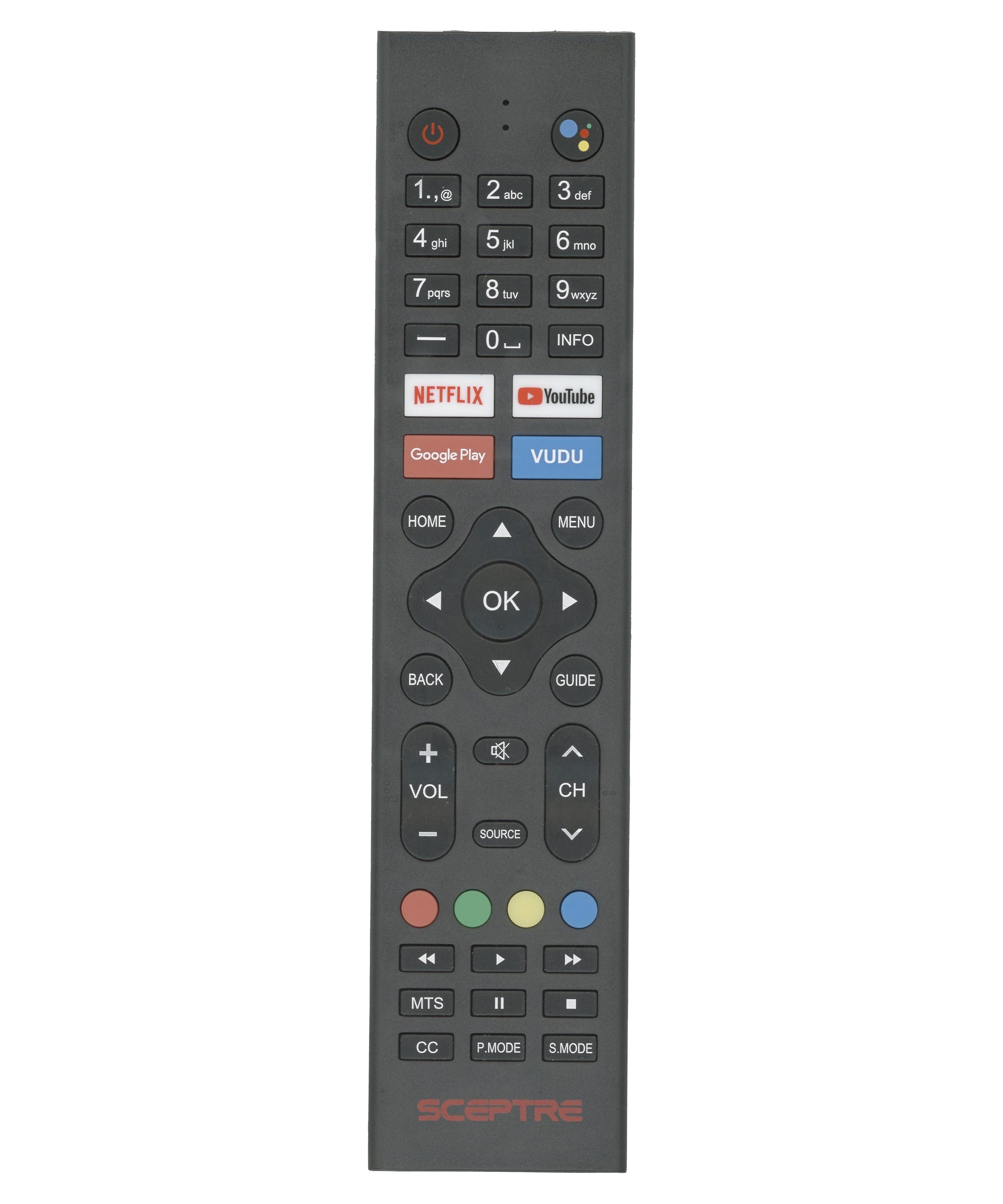 Sceptre 280401010470 Google TV Remote Control