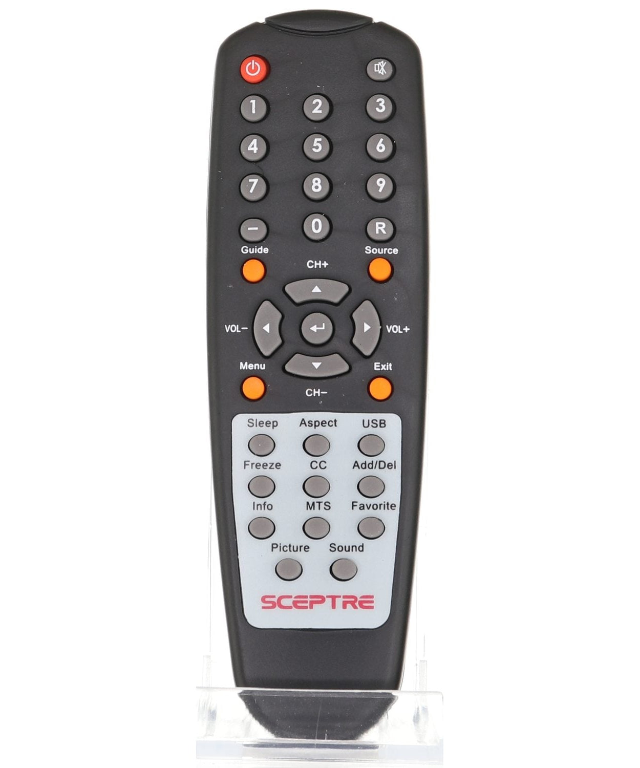 Sceptre X23/X37rem TV Remote Control