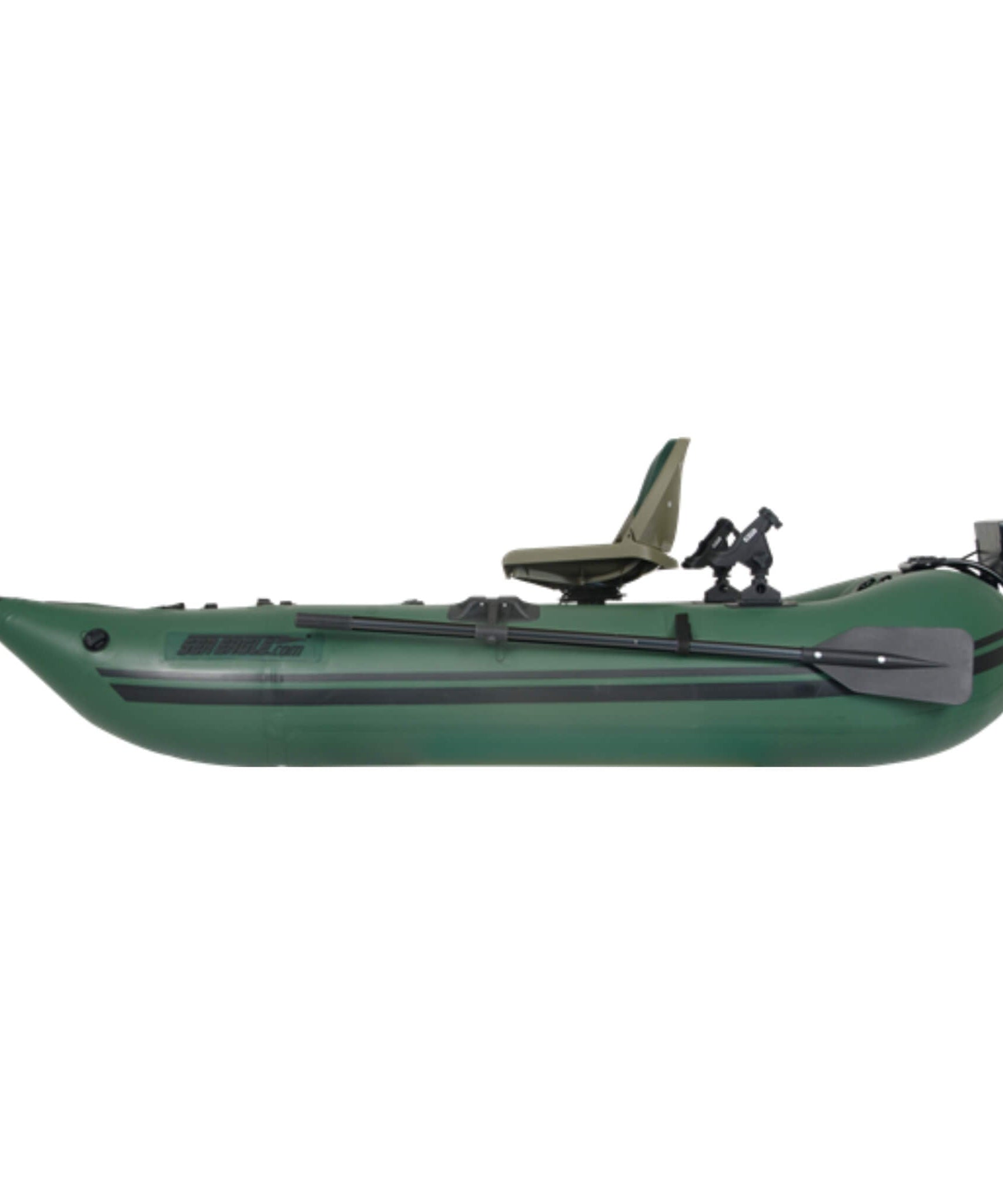 Sea Eagle 1-Person Frameless Pontoon Inflatable Fishing Boat, 9FT [285FPBK] (SAK93163)