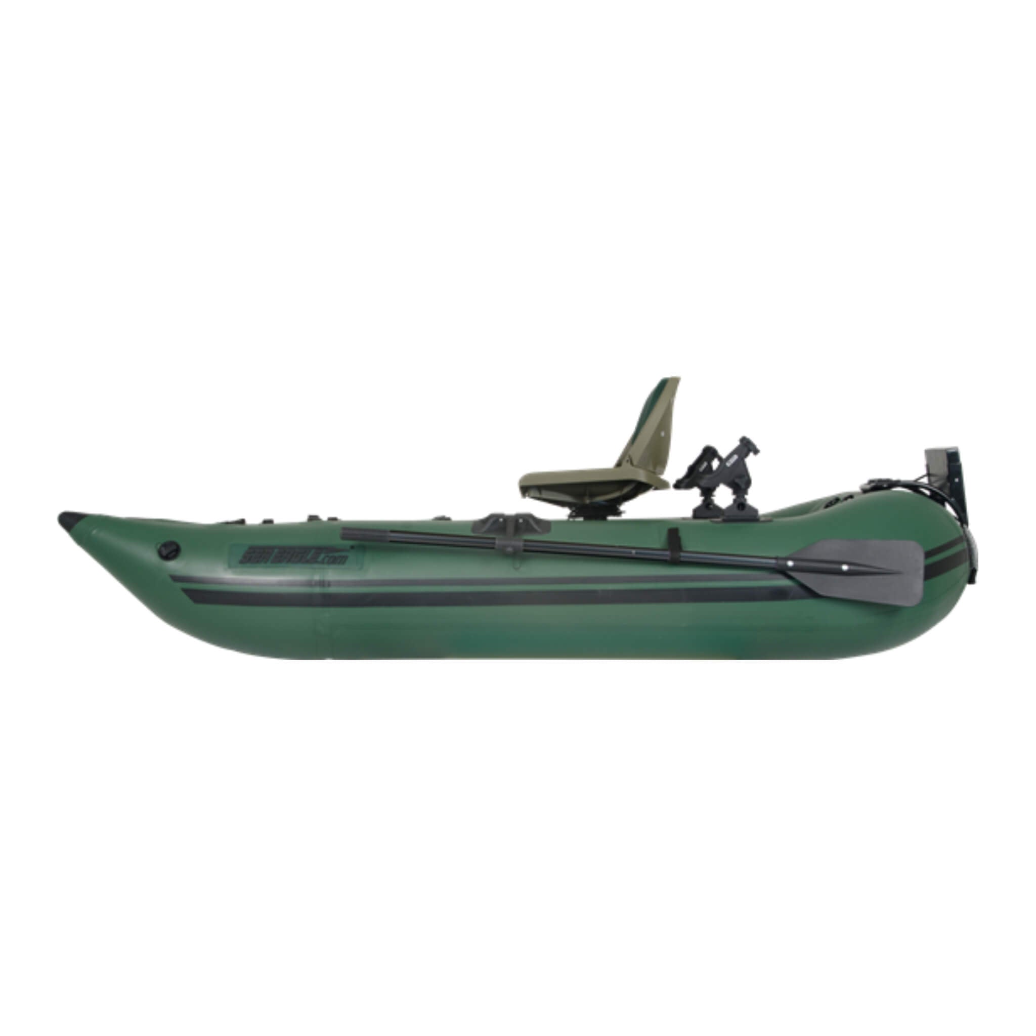 Sea Eagle 1-Person Frameless Pontoon Inflatable Fishing Boat, 9FT [285FPBK] (SAK93163)