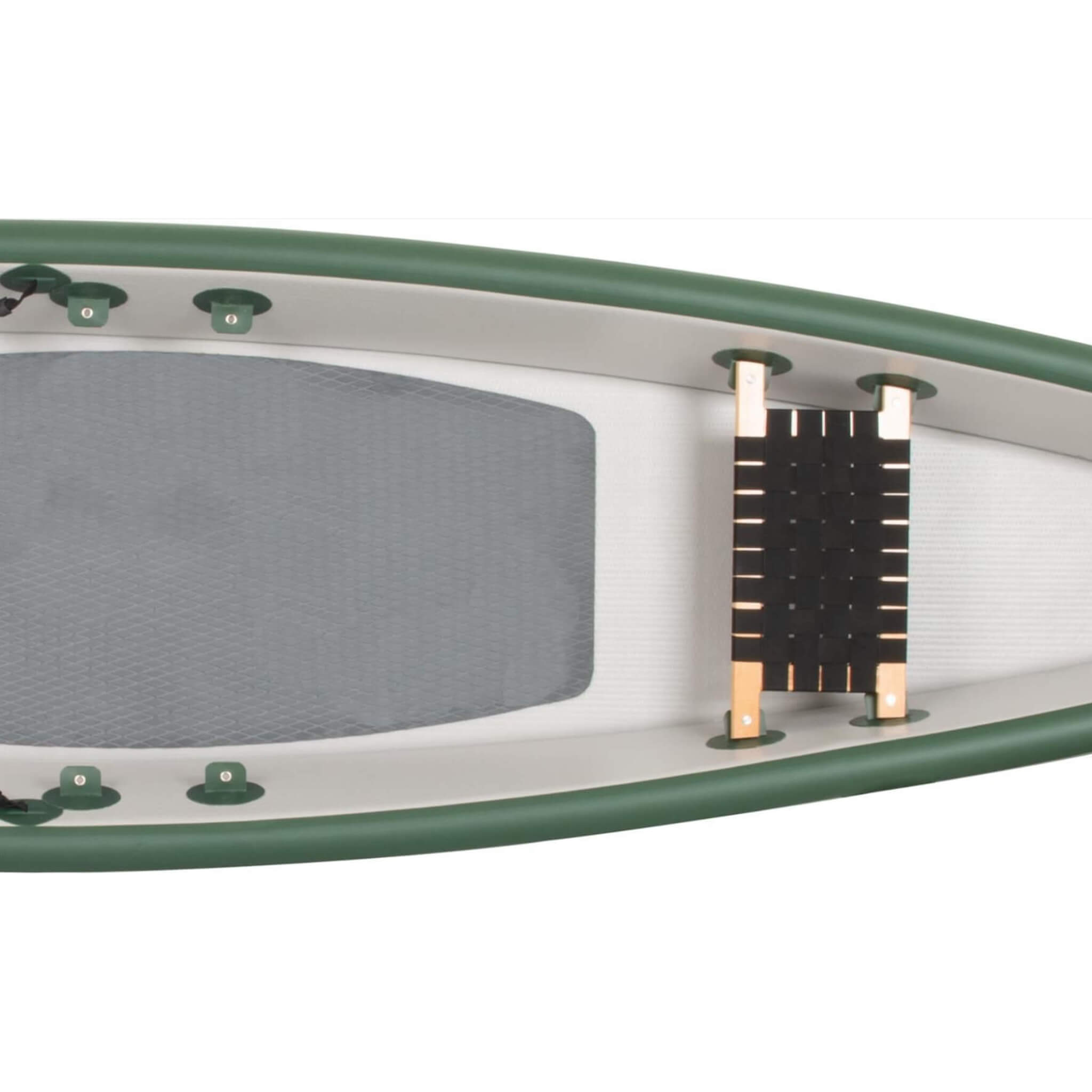 Sea Eagle 3-People TC16 High Pressure All Drop Stitch Inflatable Travel Canoe, 16FT [TC16K] (SAK43086)
