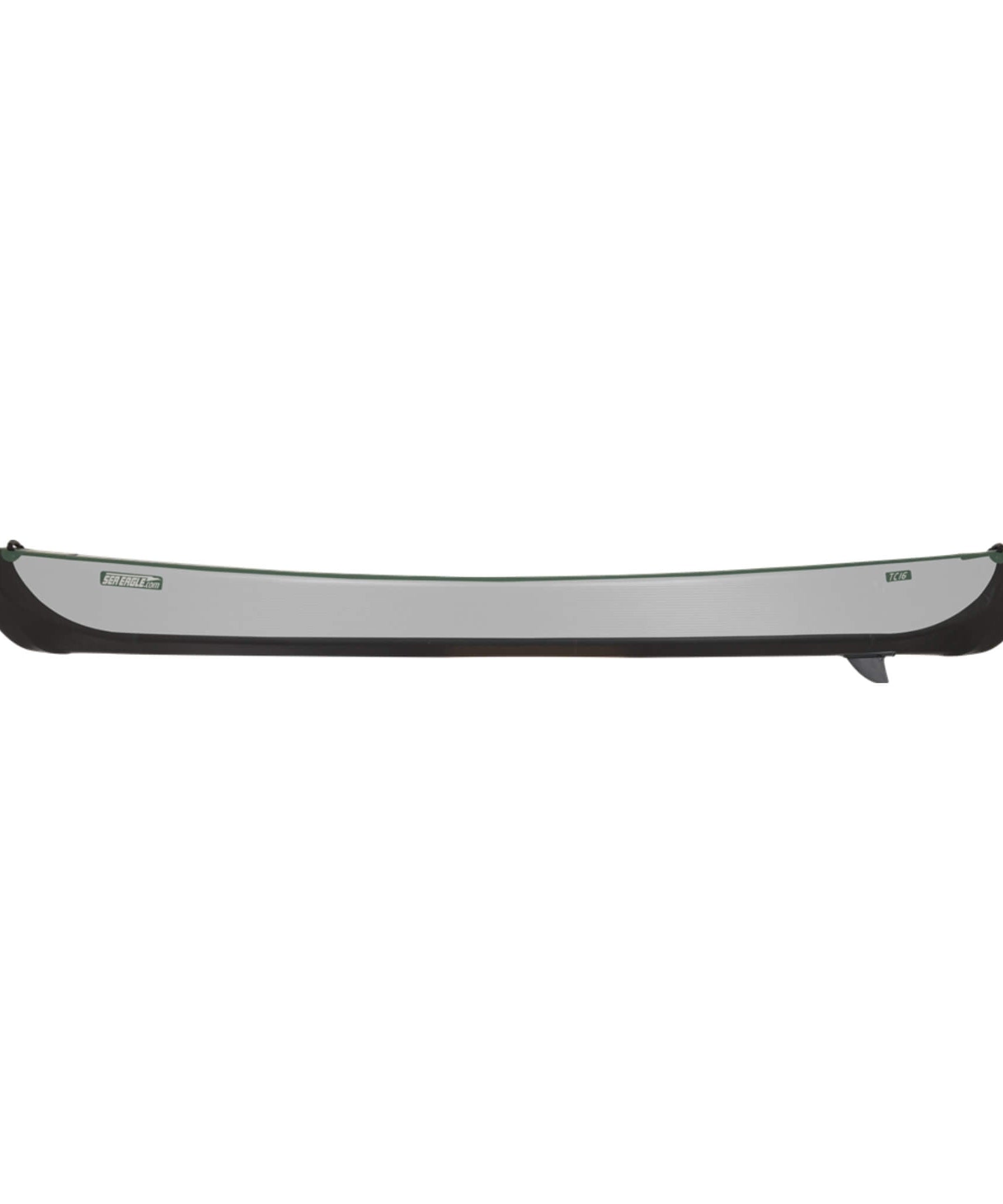 Sea Eagle 3-People TC16 High Pressure All Drop Stitch Inflatable Travel Canoe, 16FT [TC16K] (SAK43086)