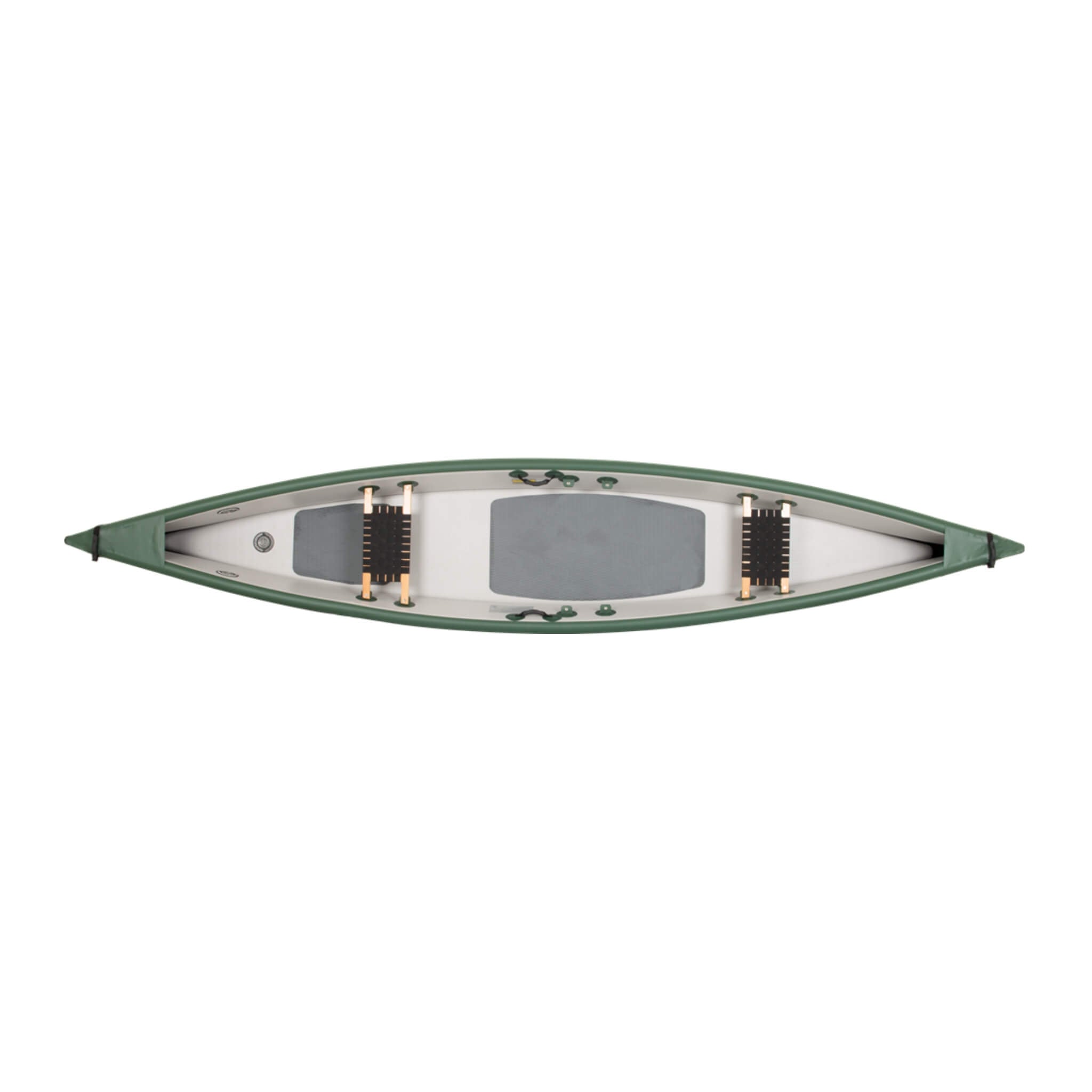 Sea Eagle 3-People TC16 High Pressure All Drop Stitch Inflatable Travel Canoe, 16FT [TC16K] (SAK43086)