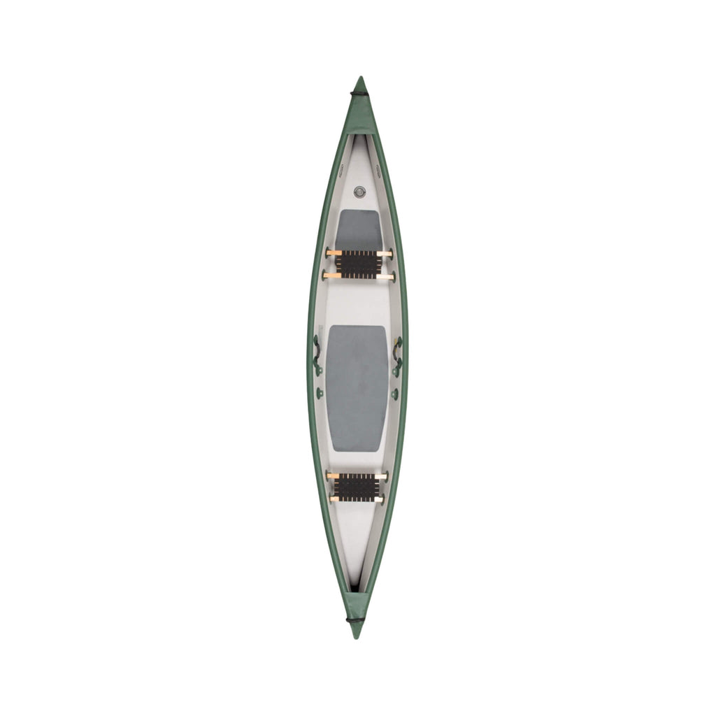 Sea Eagle 3-People TC16 High Pressure All Drop Stitch Inflatable Travel Canoe, 16FT [TC16K] (SAK43086)