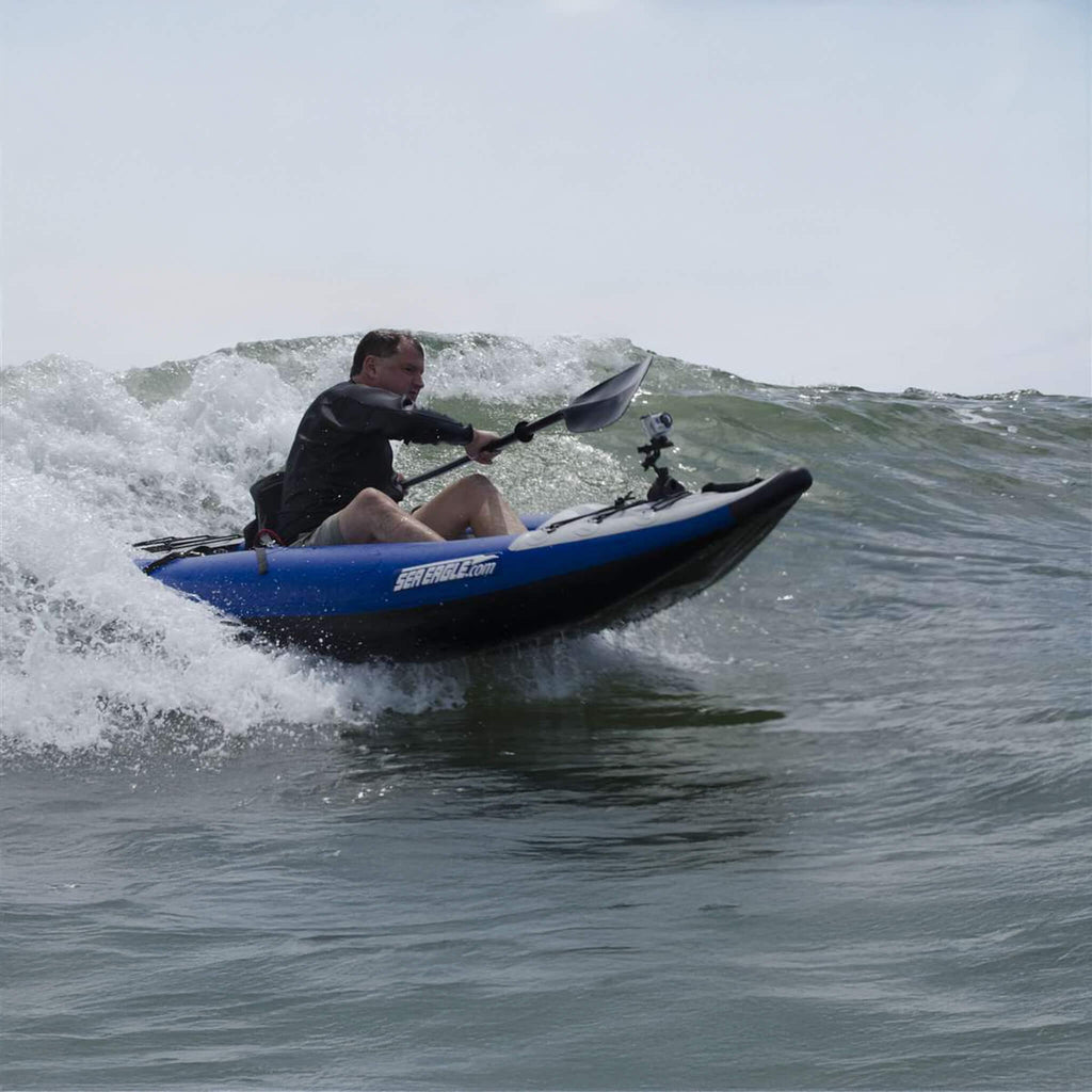 Sea Eagle 300X Explorer 1-Person Inflatable Kayak With Adjustable Footrest [300XK] (SAK18457)