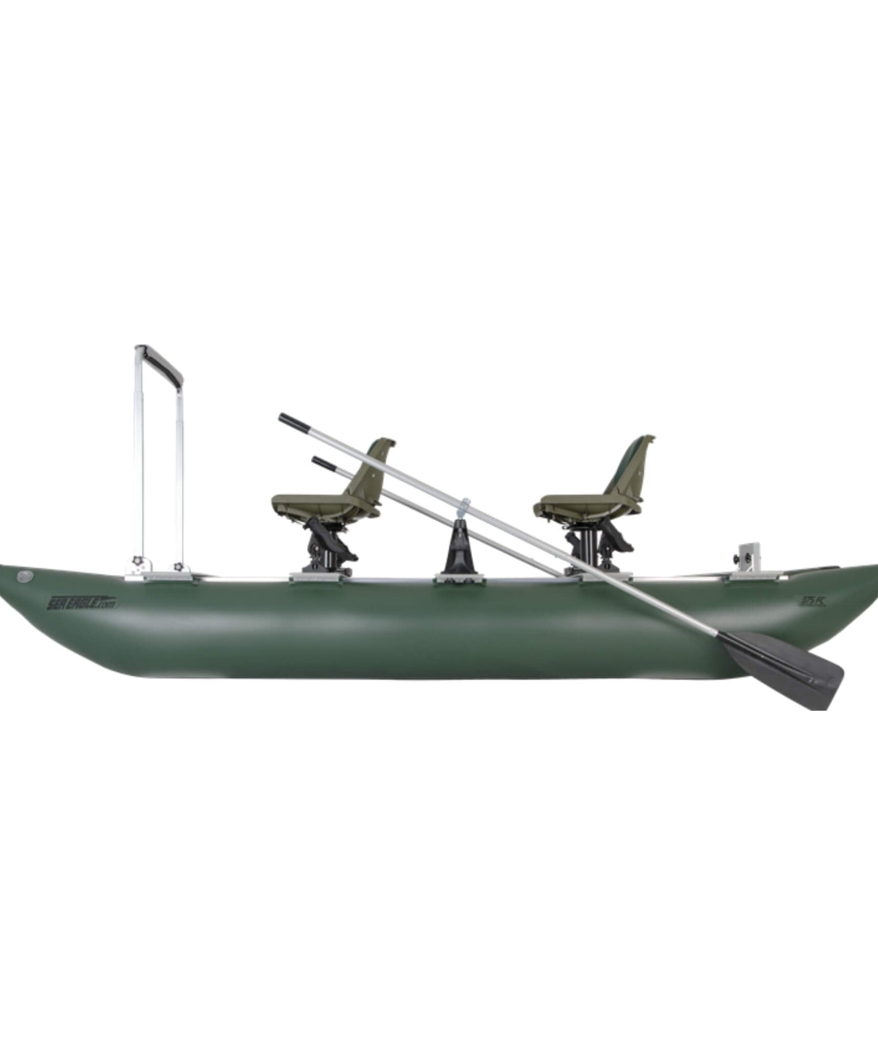 Sea Eagle 375FC FoldCat 2-Persons Inflatable Fishing Lightweight Pontoon Boat [375FCK] (SAK34652)