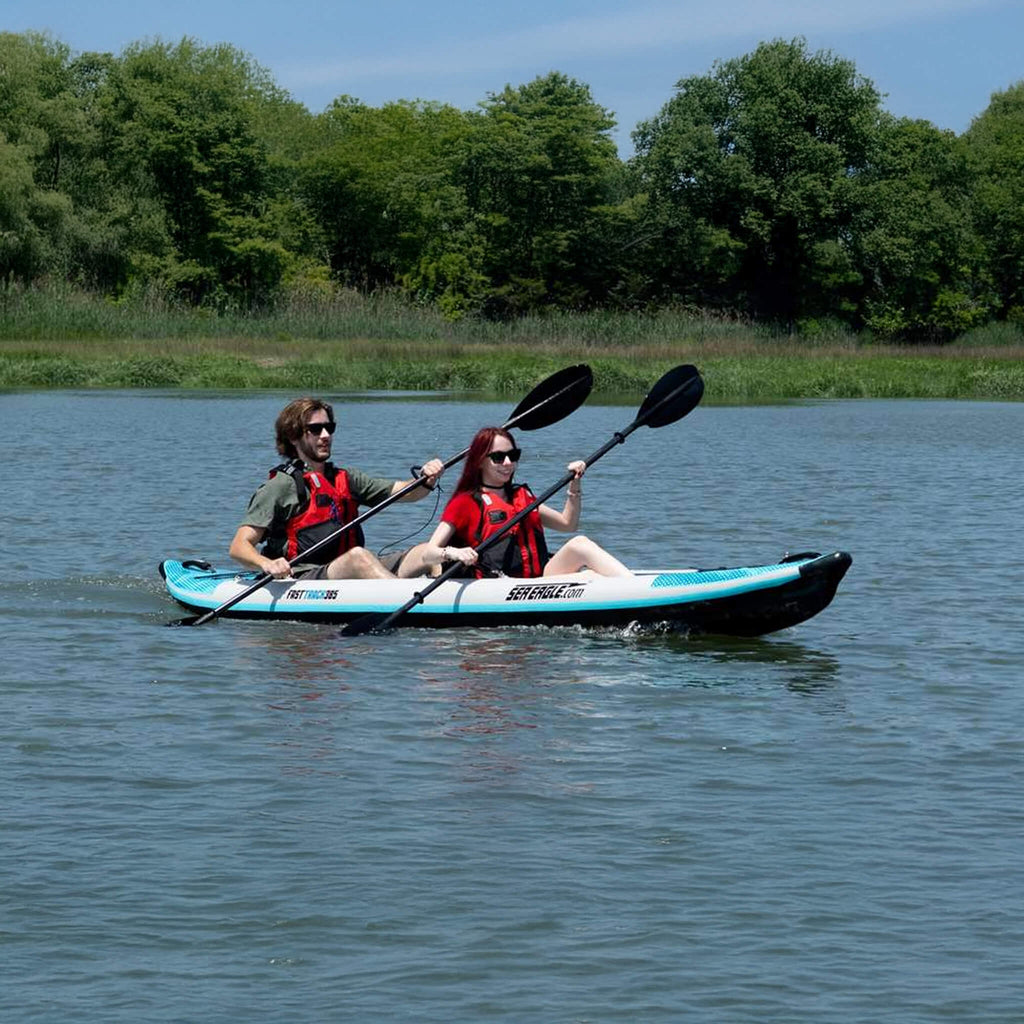 Sea Eagle 385FT FastTrack 12FT 2-Person V-Bottom Inflatable Kayak [385FTK] (SAK25086)