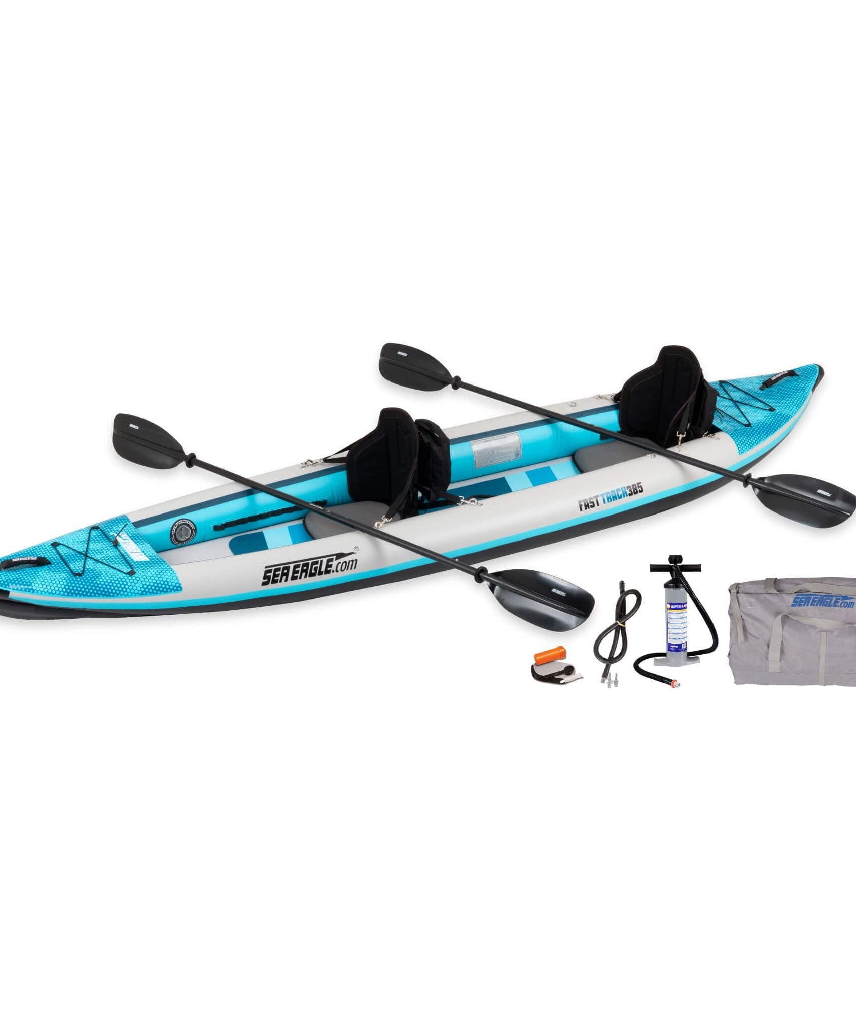 Sea Eagle 385FT FastTrack 12FT 2-Person V-Bottom Inflatable Kayak [385FTK] (SAK25086)