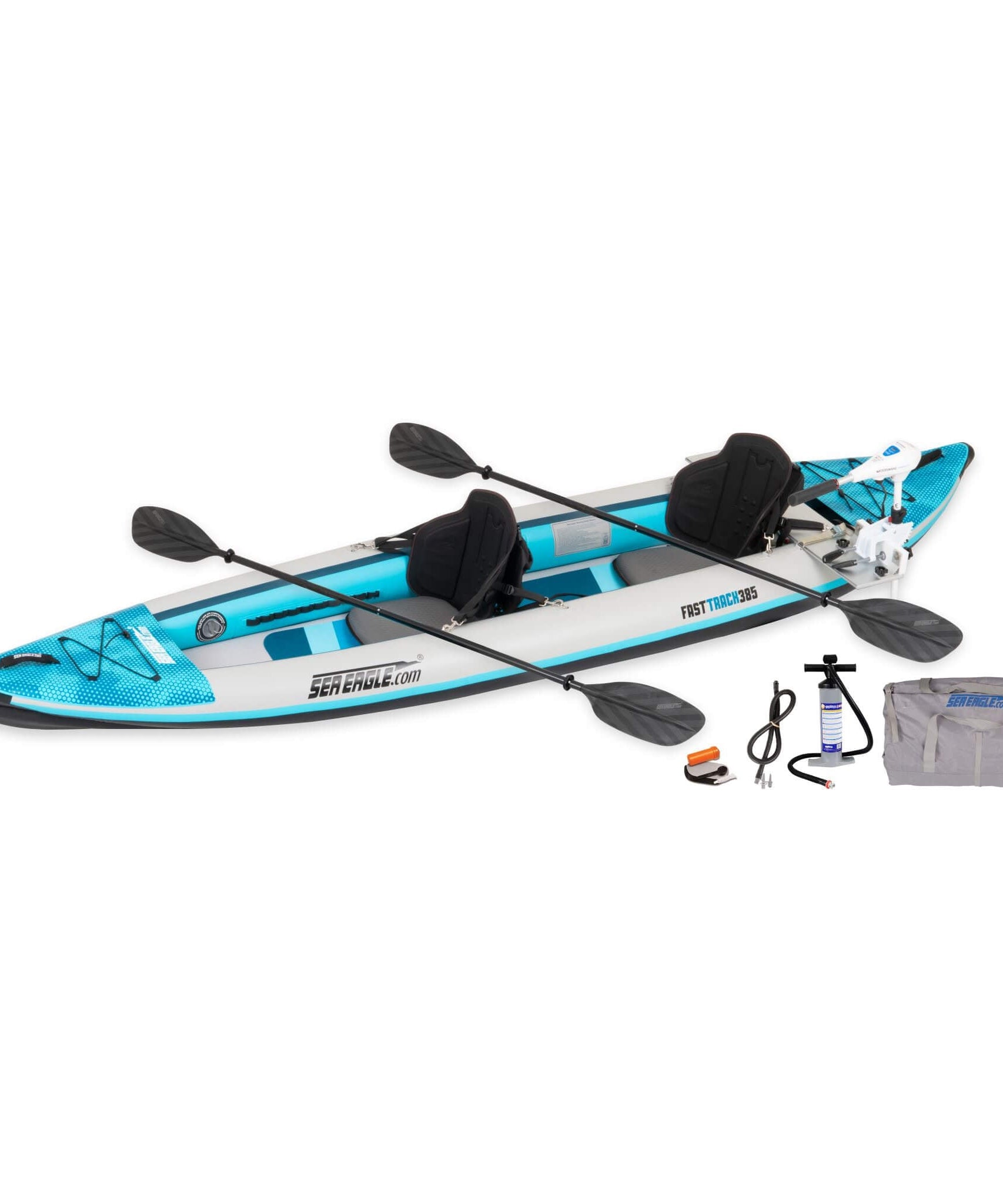 Sea Eagle 385FT FastTrack 12FT 2-Person V-Bottom Inflatable Kayak [385FTK] (SAK25086)