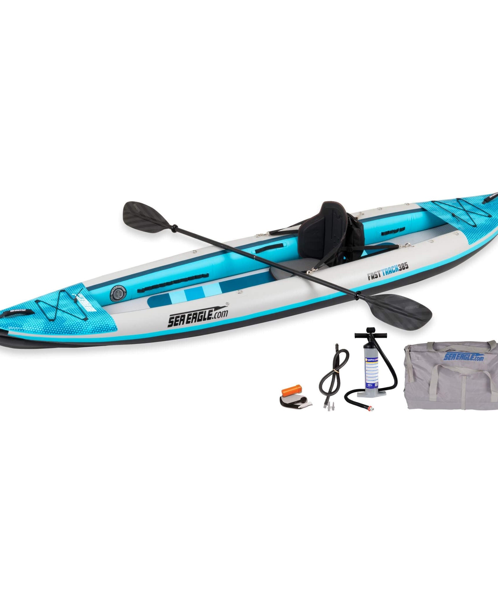Sea Eagle 385FT FastTrack 12FT 2-Person V-Bottom Inflatable Kayak [385FTK] (SAK25086)