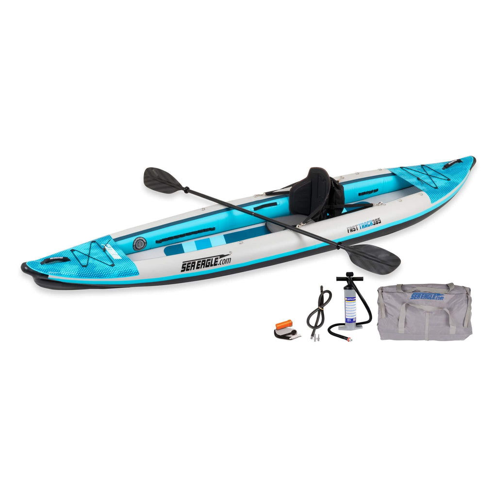 Sea Eagle 385FT FastTrack 12FT 2-Person V-Bottom Inflatable Kayak [385FTK] (SAK25086)
