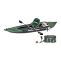 Sea Eagle 385FTA FastTrack 12FT 2- Persons Angler Inflatable Hunter Green Fishing Kayak [385FTAK] (SAK80139)