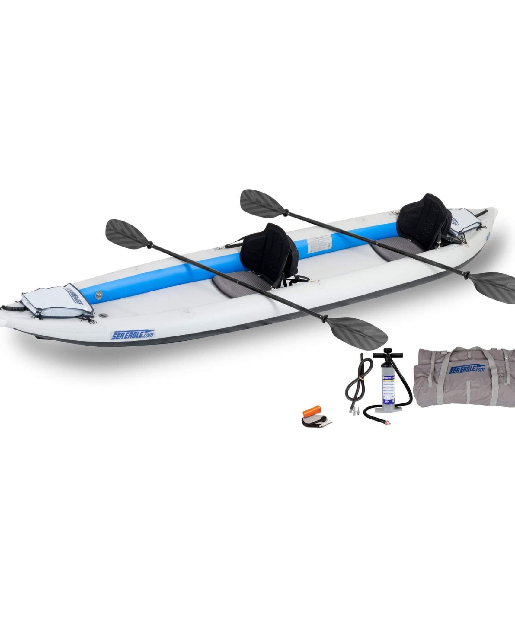 Sea Eagle 465FT FastTrack 15FT 3-Person UltraLight Weight Inflatable Kayak [465FTK] (SAK96507)