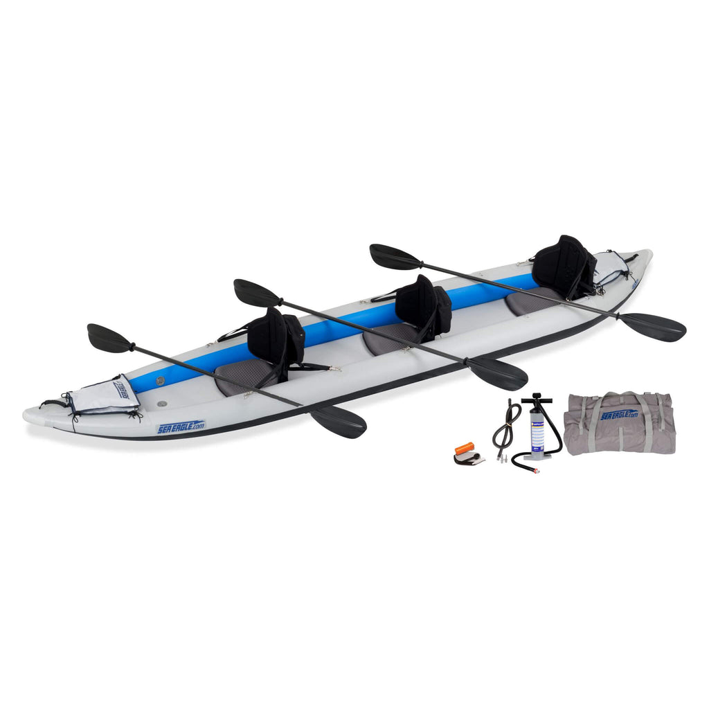 Sea Eagle 465FT FastTrack 15FT 3-Person UltraLight Weight Inflatable Kayak [465FTK] (SAK96507)