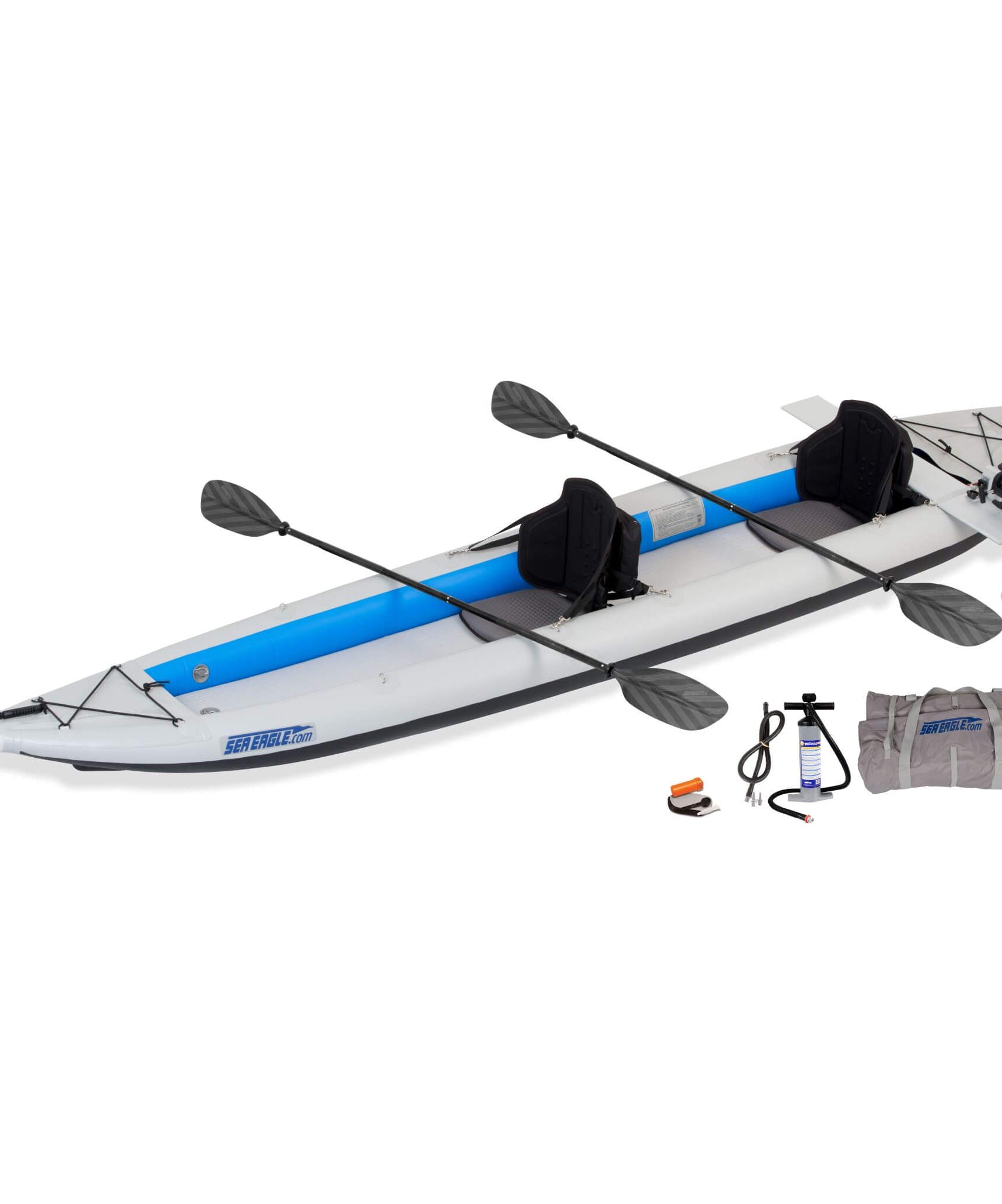 Sea Eagle 465FT FastTrack 15FT 3-Person UltraLight Weight Inflatable Kayak [465FTK] (SAK96507)