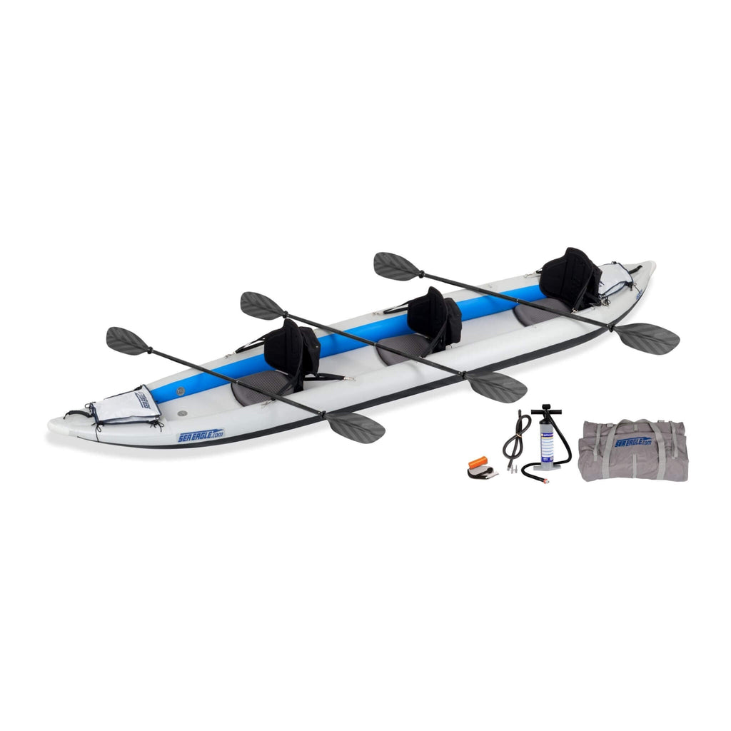 Sea Eagle 465FT FastTrack 15FT 3-Person UltraLight Weight Inflatable Kayak [465FTK] (SAK96507)