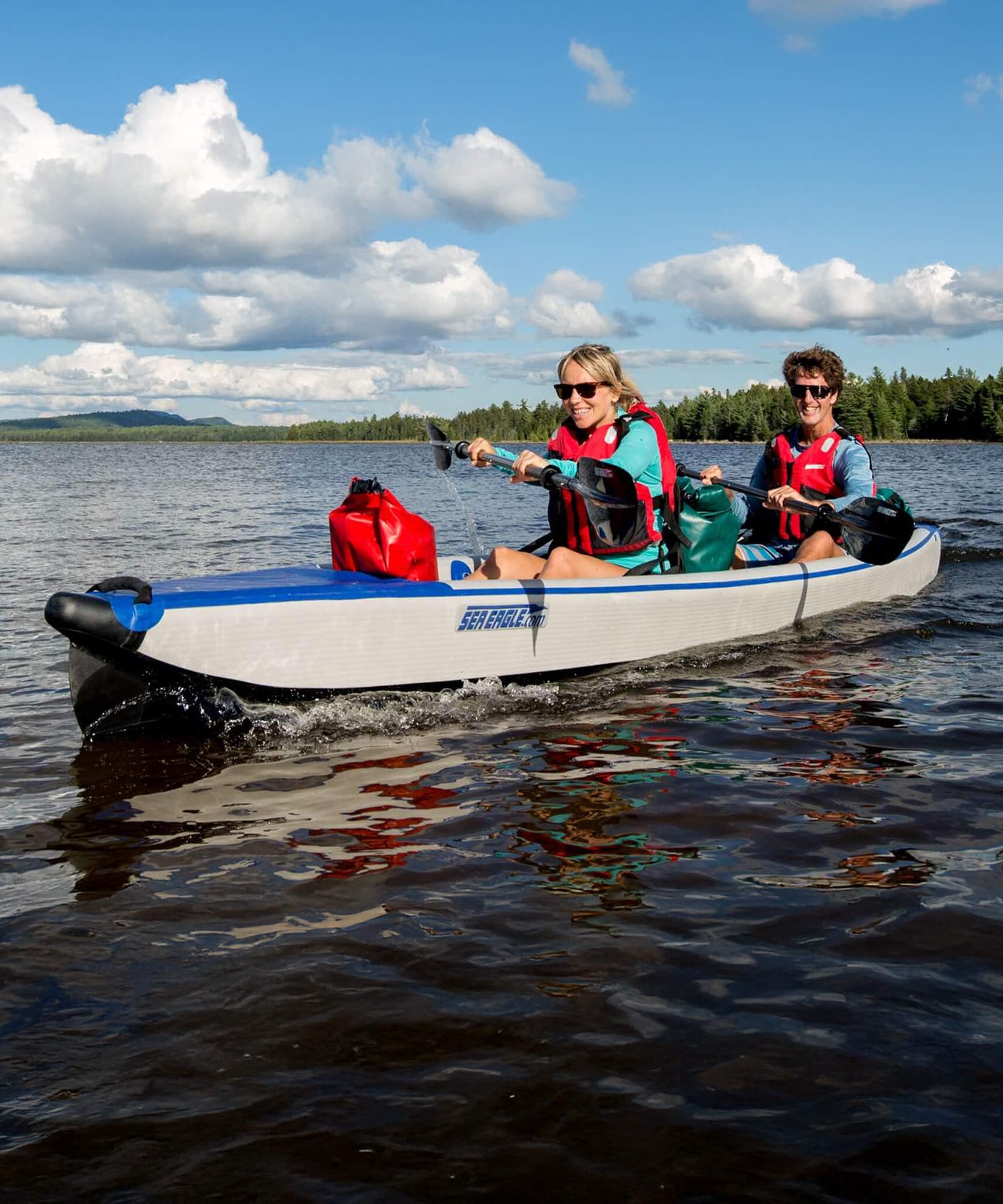 Sea Eagle 473RL RazorLite 2-Person Inflatable Kayak With Adjustable Footrests [473RLK] (SAK98601)