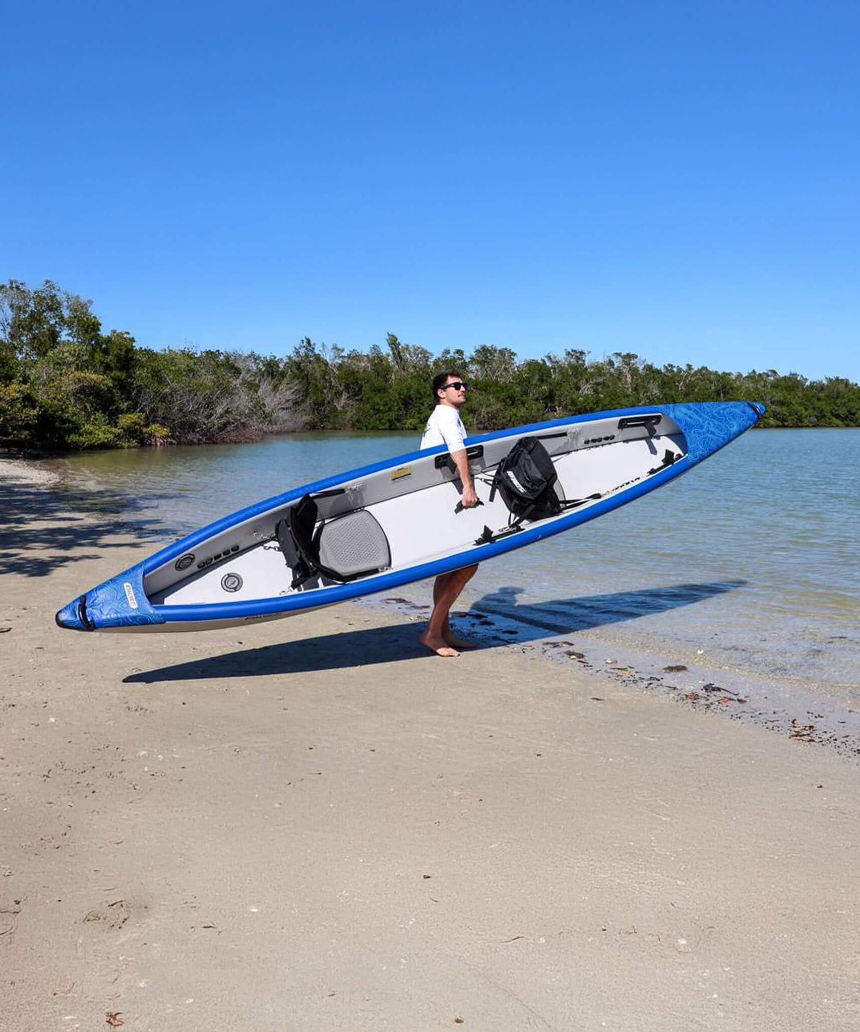 Sea Eagle 473RL RazorLite 2-Person Inflatable Kayak With Adjustable Footrests [473RLK] (SAK98601)