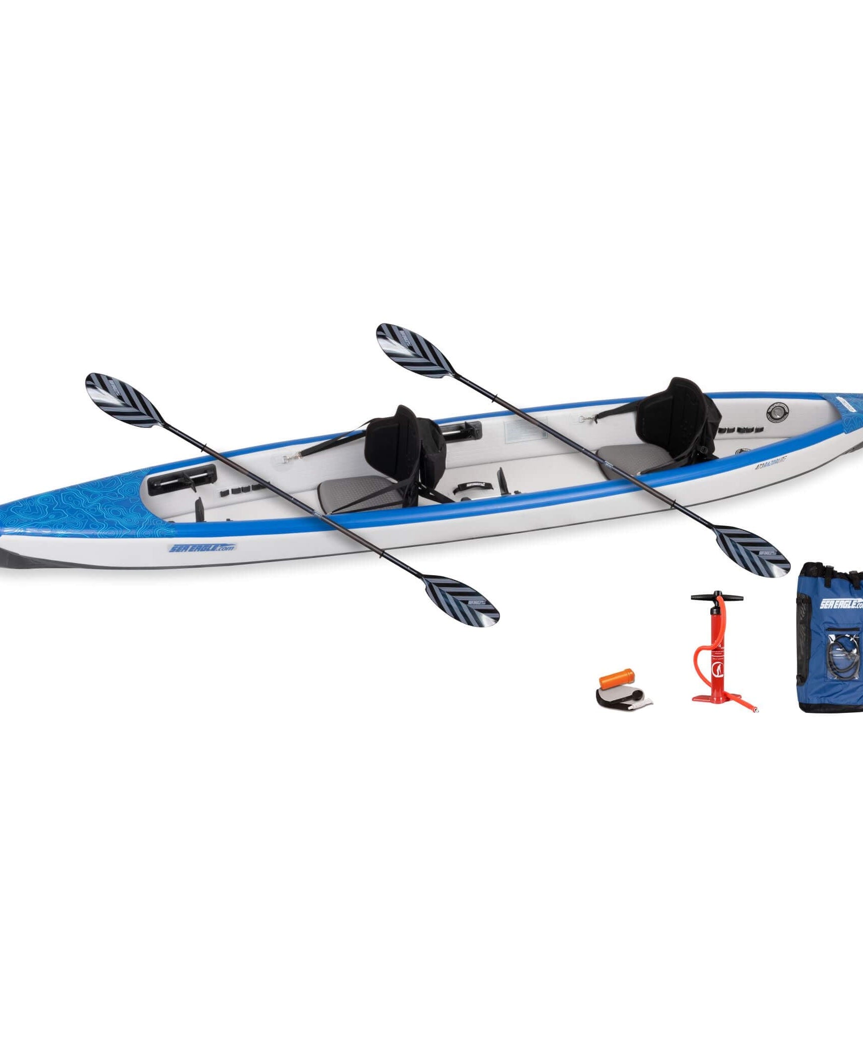 Sea Eagle 473RL RazorLite 2-Person Inflatable Kayak With Adjustable Footrests [473RLK] (SAK98601)