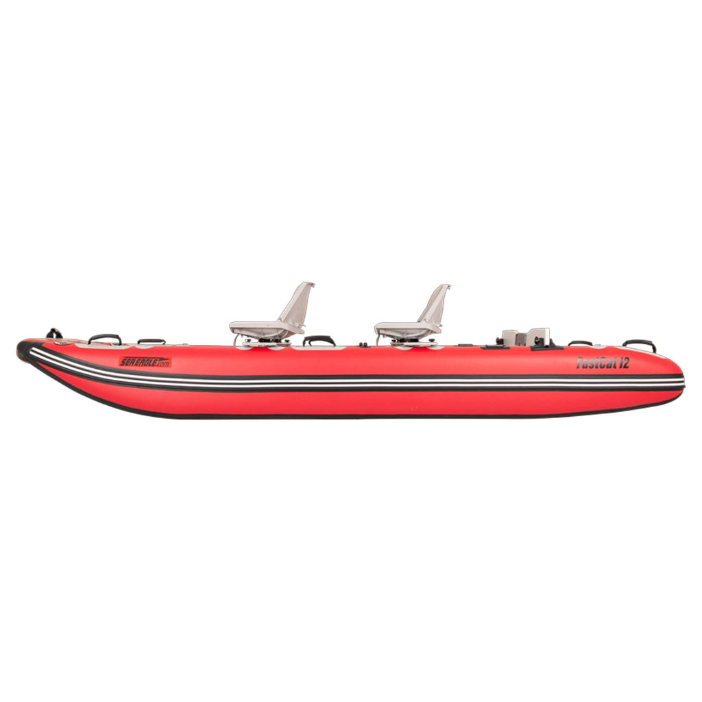 Sea Eagle Boats FastCat12™ Catamaran Inflatable Boat, 13FT [FASTCAT12K] (SAK29684)
