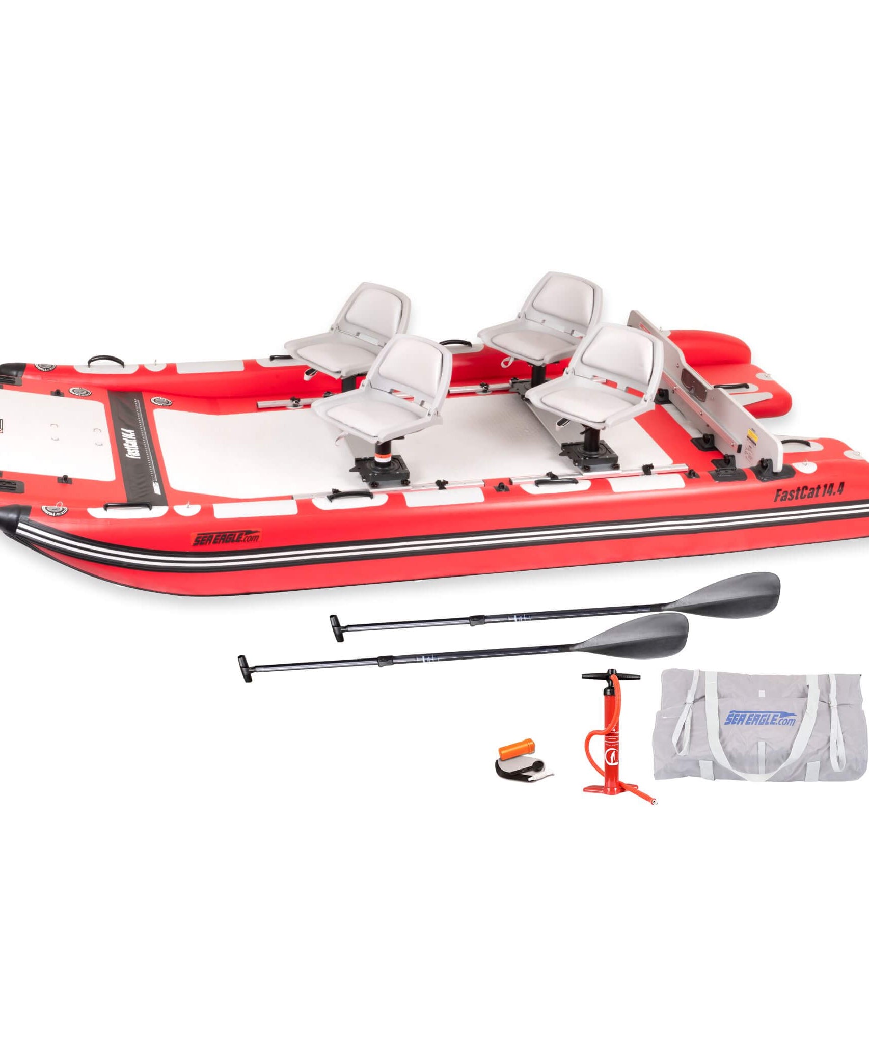 Sea Eagle Boats FastCat14™ Catamaran Inflatable Boat, 14FT [FASTCAT14K] (SAK43210)