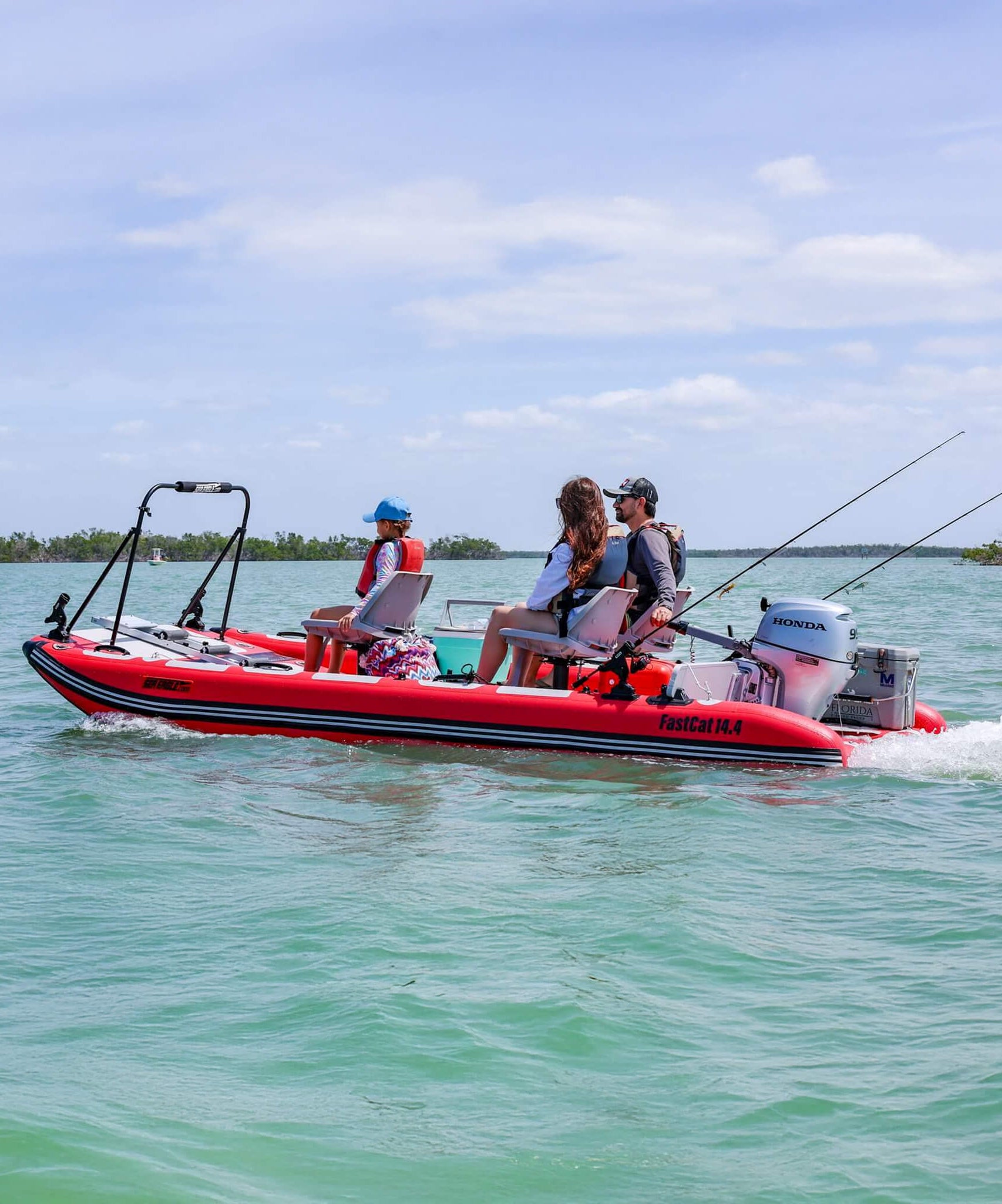 Sea Eagle Boats FastCat14™ Catamaran Inflatable Boat, 14FT [FASTCAT14K] (SAK43210)