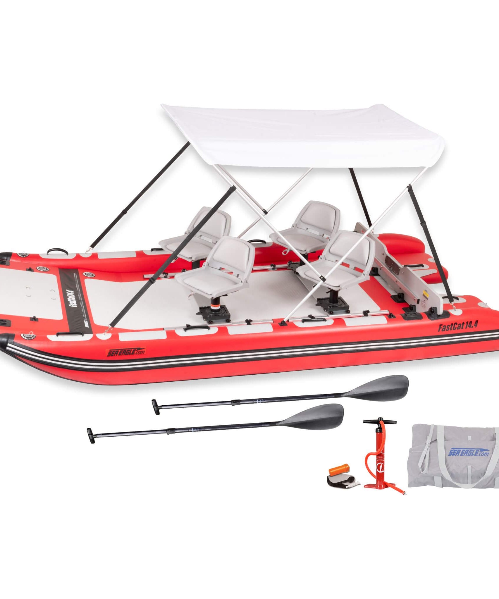 Sea Eagle Boats FastCat14™ Catamaran Inflatable Boat, 14FT [FASTCAT14K] (SAK43210)