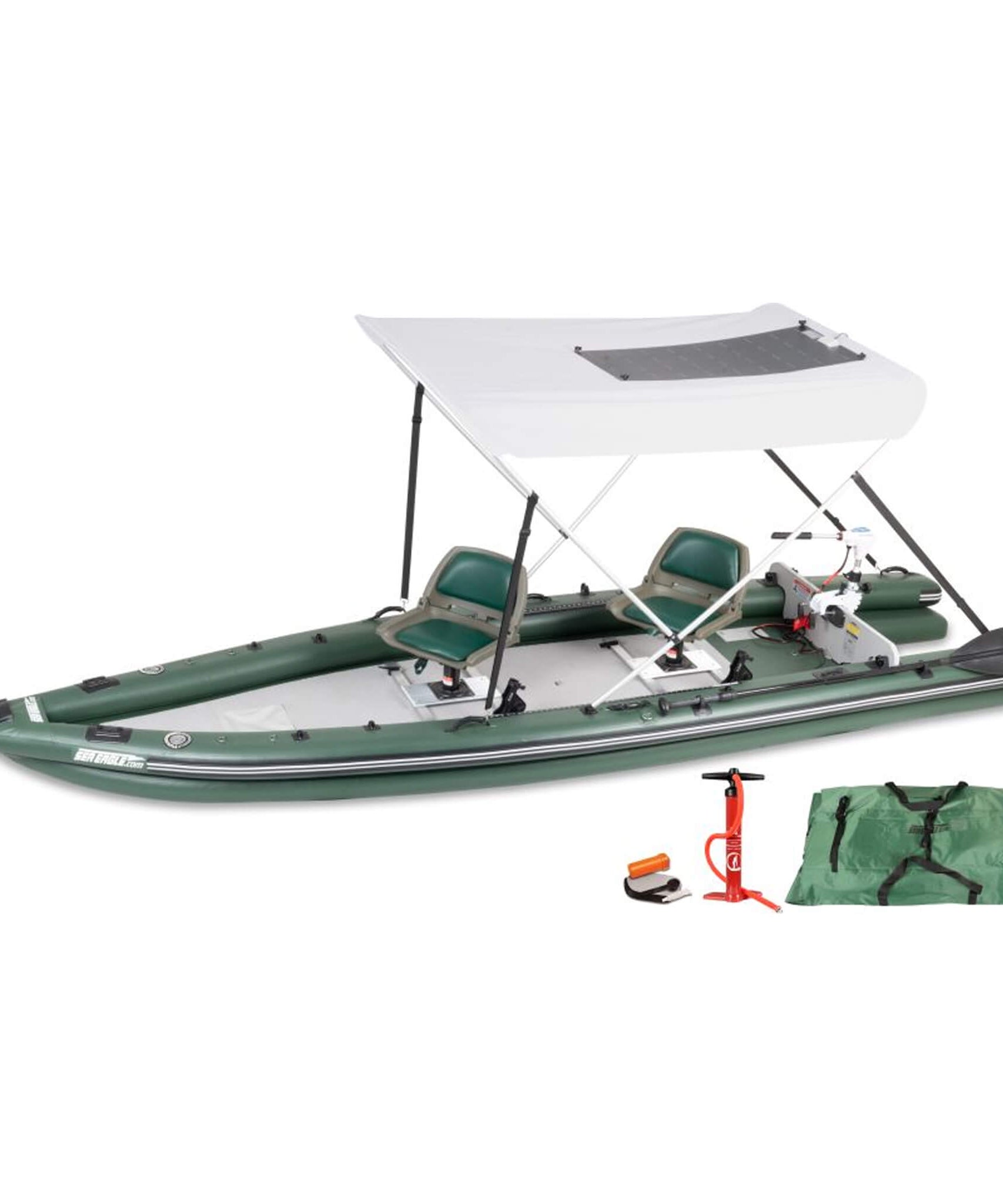Sea Eagle Boats FSK16 FishSkiff™ Inflatable Fishing Boat, 16FT [FSK16K] (SAK57351)