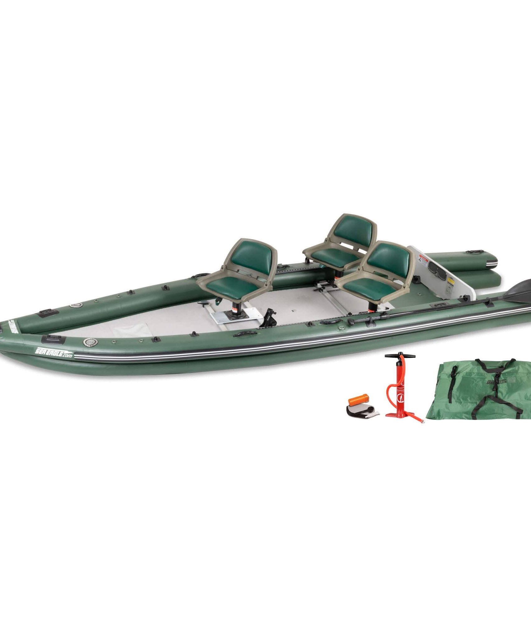 Sea Eagle Boats FSK16 FishSkiff™ Inflatable Fishing Boat, 16FT [FSK16K] (SAK57351)
