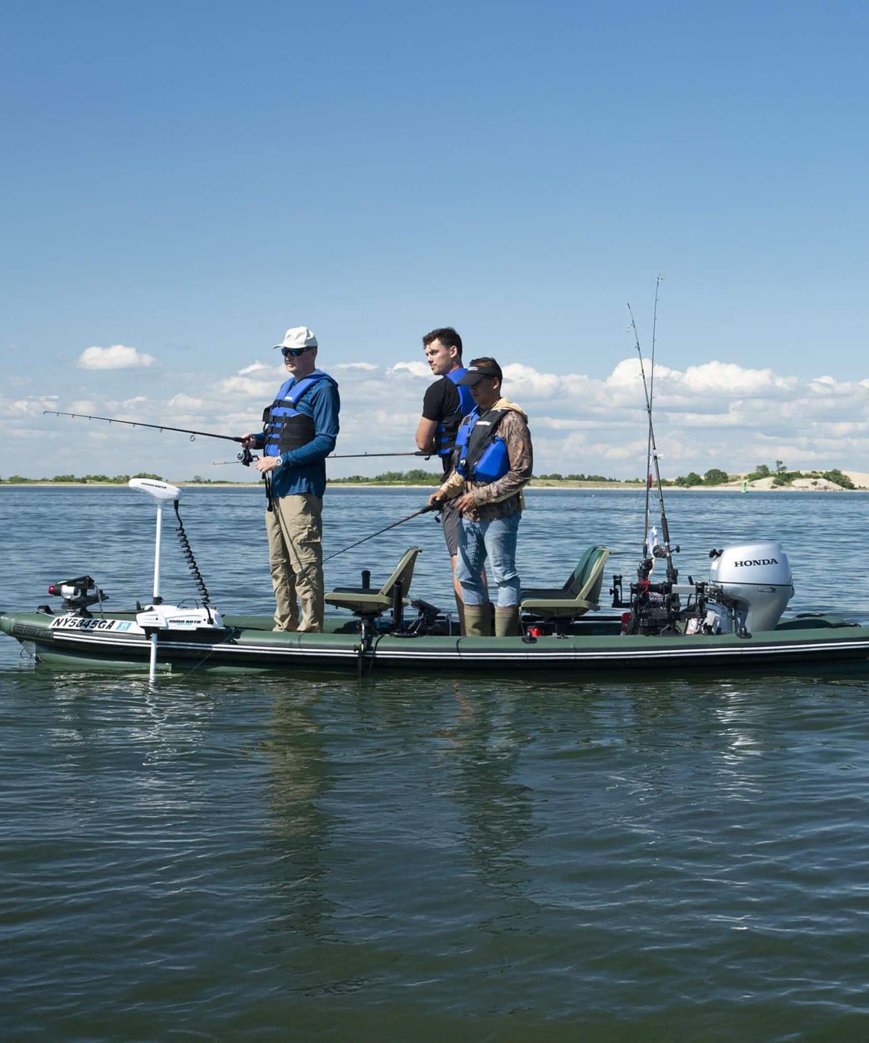 Sea Eagle Boats FSK16 FishSkiff™ Inflatable Fishing Boat, 16FT [FSK16K] (SAK57351)