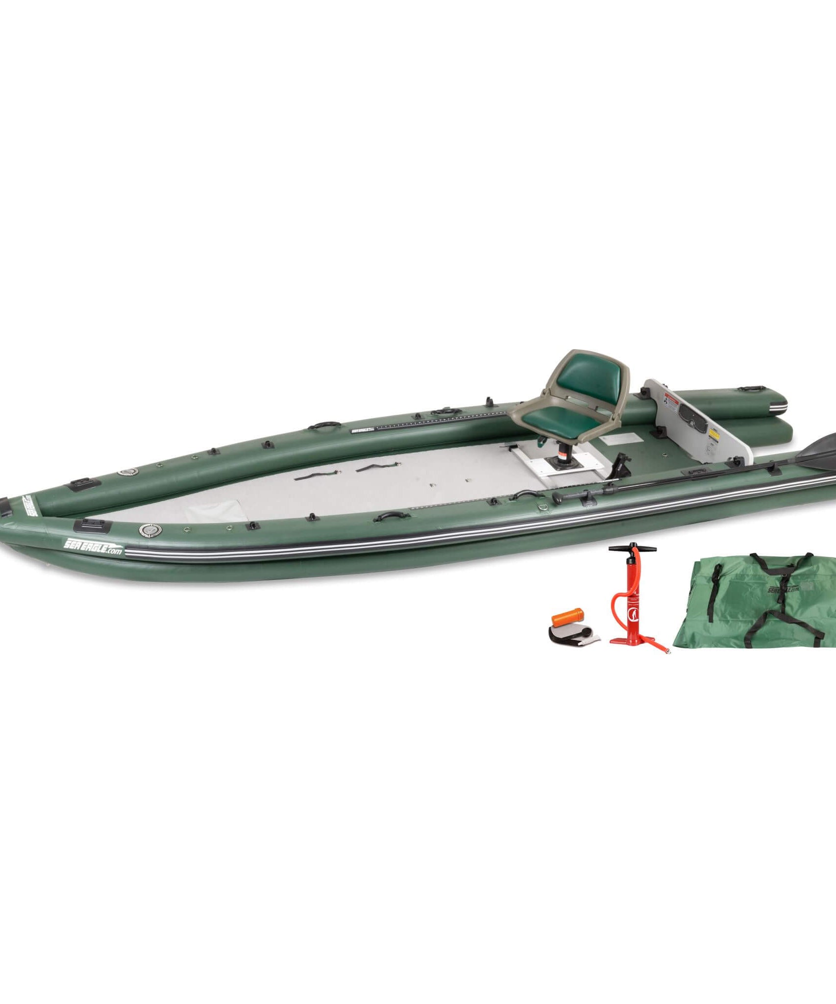 Sea Eagle Boats FSK16 FishSkiff™ Inflatable Fishing Boat, 16FT [FSK16K] (SAK57351)