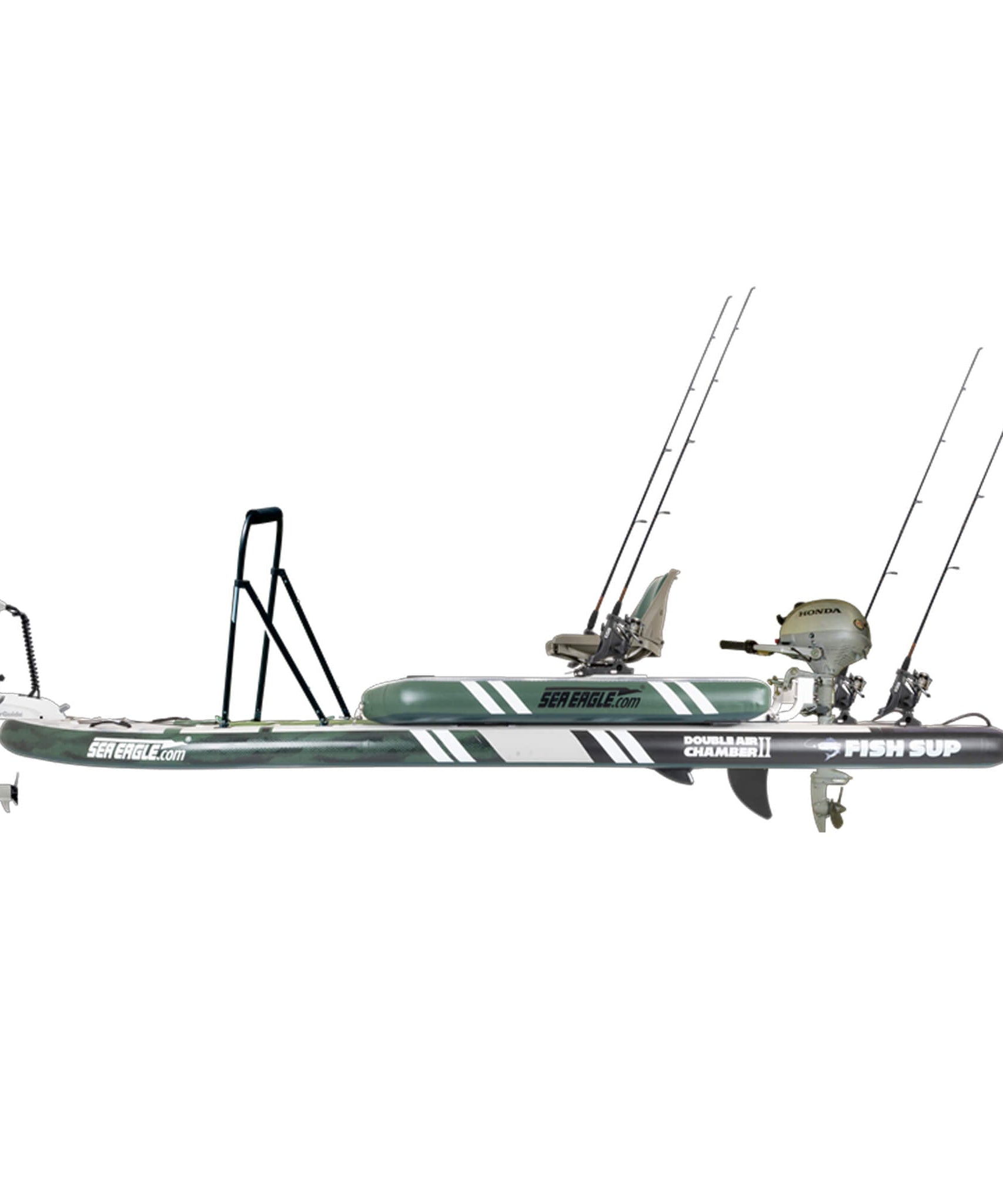 Sea Eagle FS1210 FishSUP 1-Person Inflatable Fishing Stand-Up Paddleboard [FS1210K] (SAK79218)