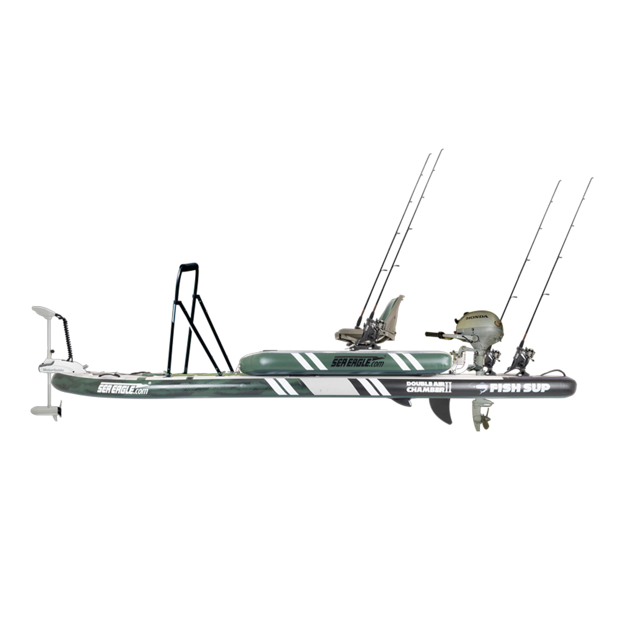 Sea Eagle FS1210 FishSUP 1-Person Inflatable Fishing Stand-Up Paddleboard [FS1210K] (SAK79218)