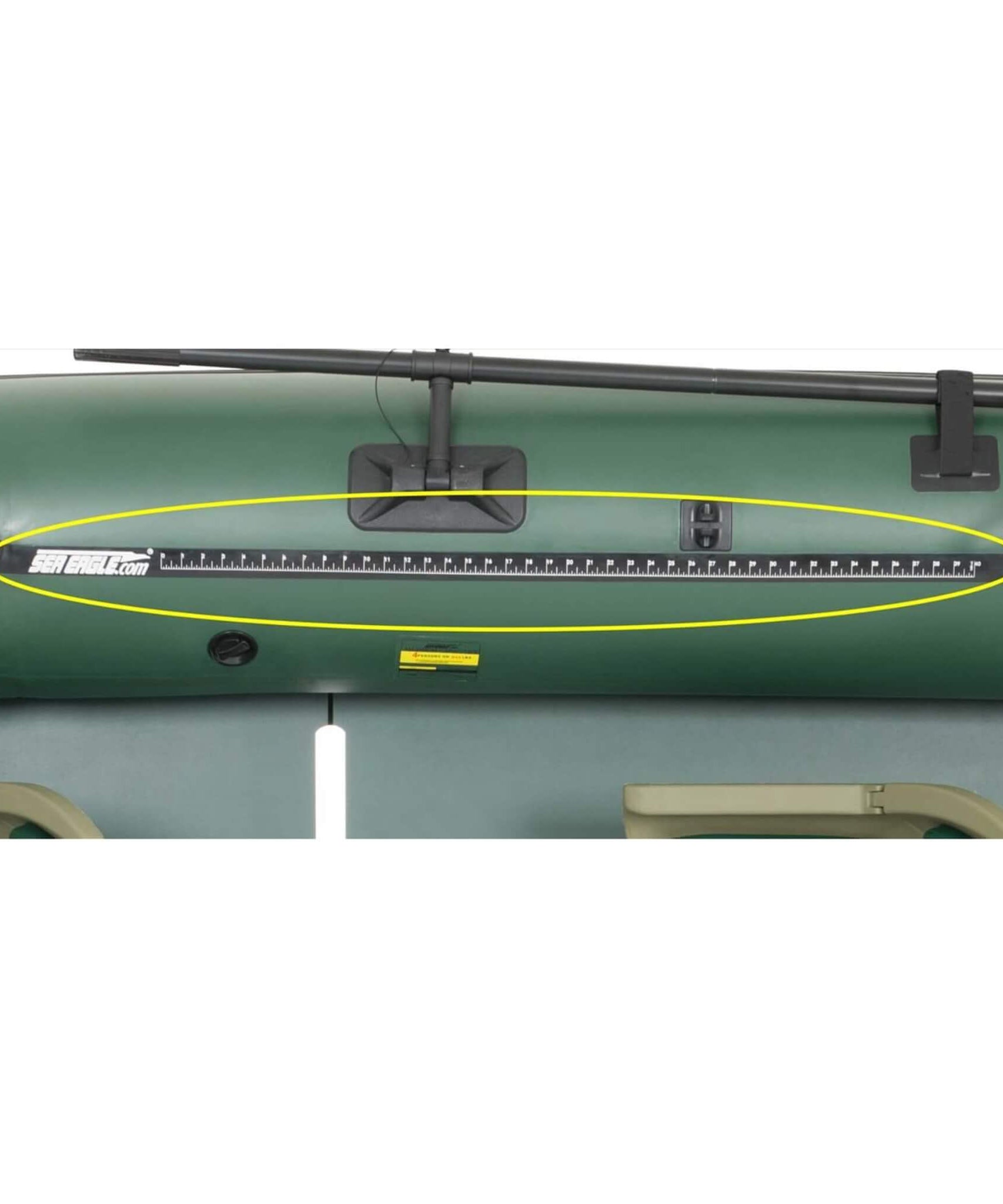 Sea Eagle STS10 Stealth Stalker Frameless Inflatable Fishing Boat, 10FT [STS10K] (SAK59314)