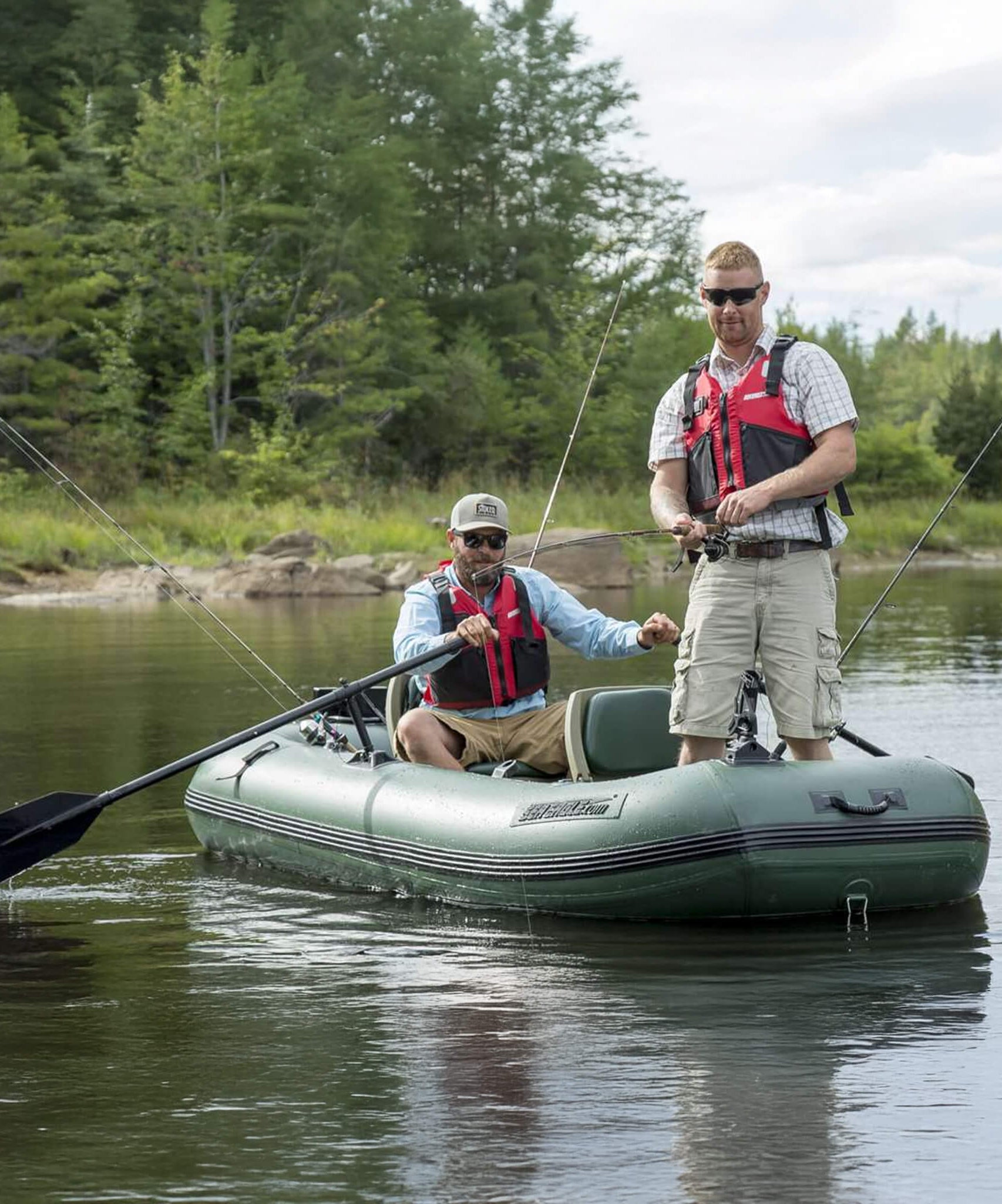 Sea Eagle STS10 Stealth Stalker Frameless Inflatable Fishing Boat, 10FT [STS10K] (SAK59314)