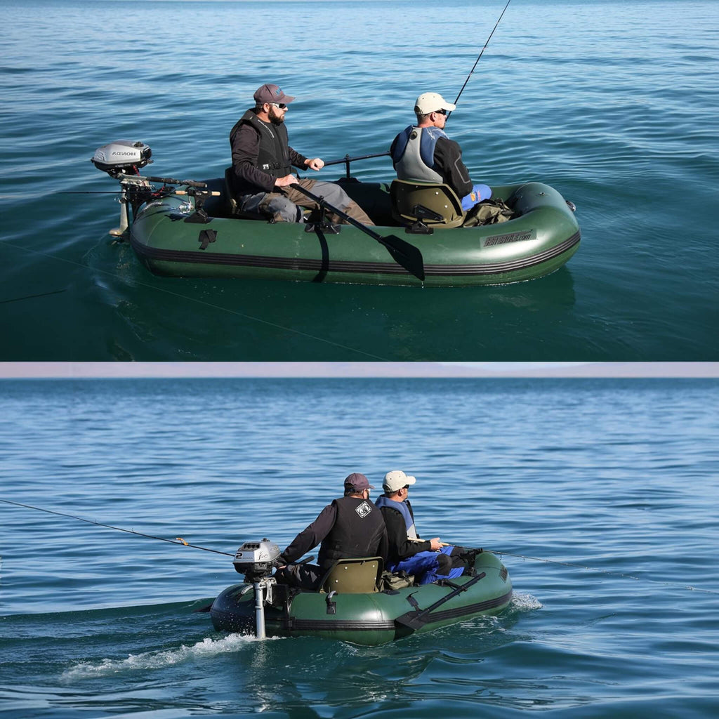 Sea Eagle STS10 Stealth Stalker Frameless Inflatable Fishing Boat, 10FT [STS10K] (SAK59314)