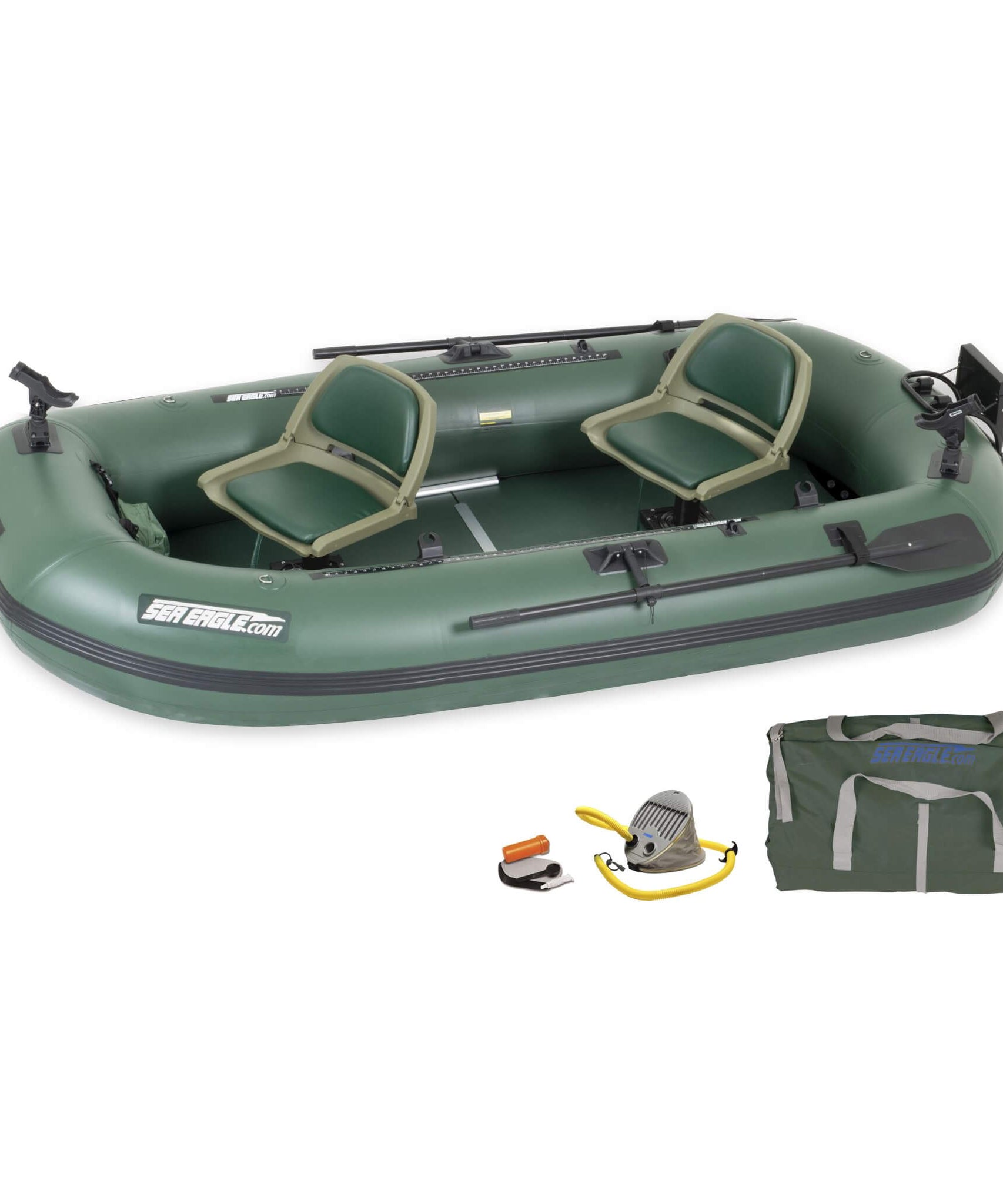 Sea Eagle STS10 Stealth Stalker Frameless Inflatable Fishing Boat, 10FT [STS10K] (SAK59314)