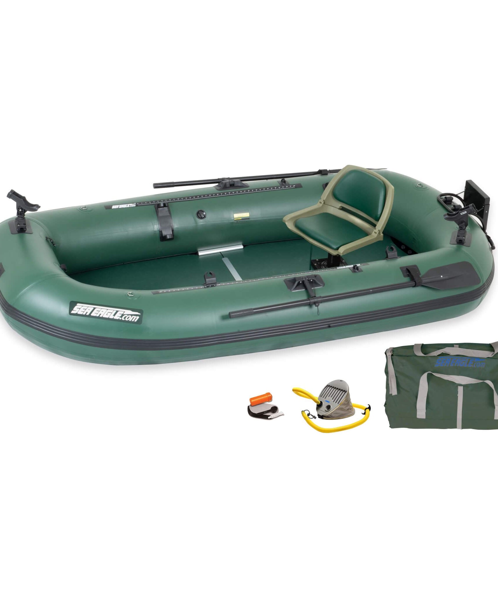 Sea Eagle STS10 Stealth Stalker Frameless Inflatable Fishing Boat, 10FT [STS10K] (SAK59314)