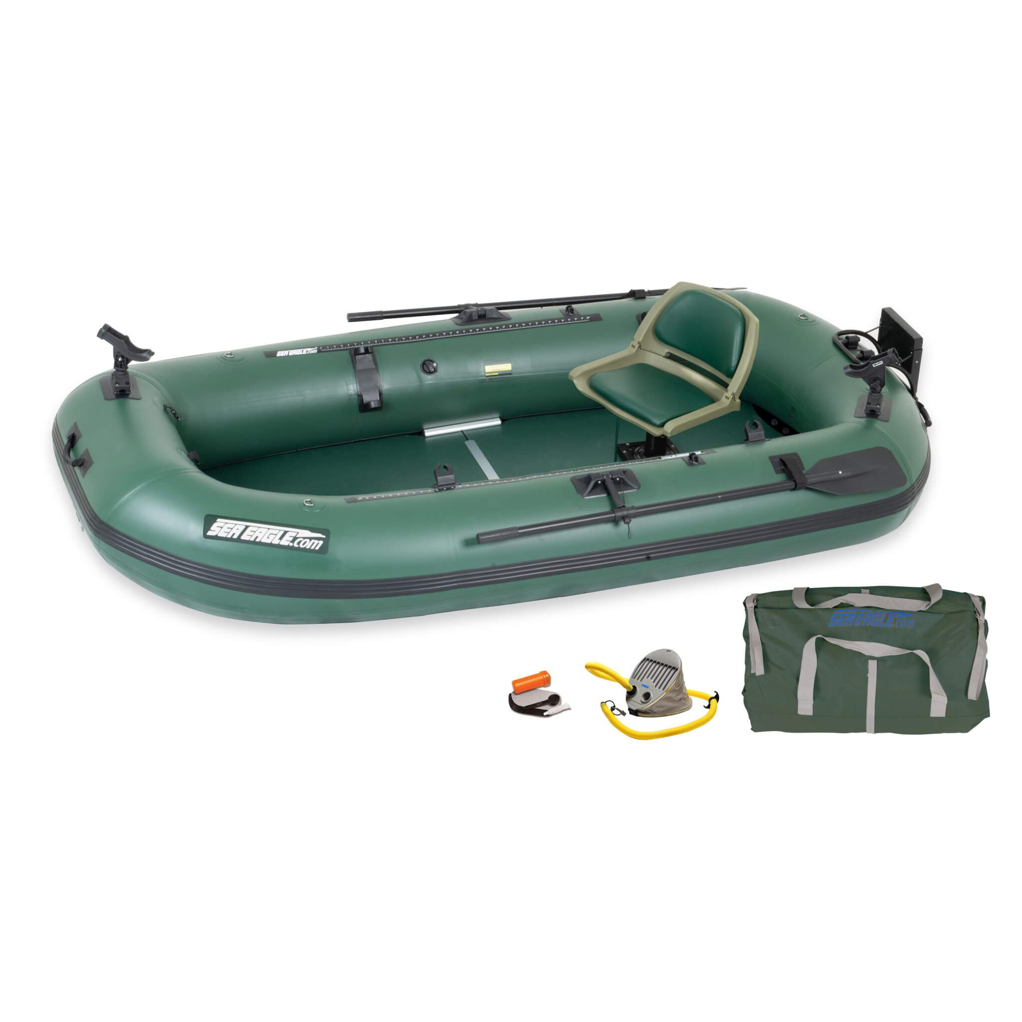 Sea Eagle STS10 Stealth Stalker Frameless Inflatable Fishing Boat, 10FT [STS10K] (SAK59314)