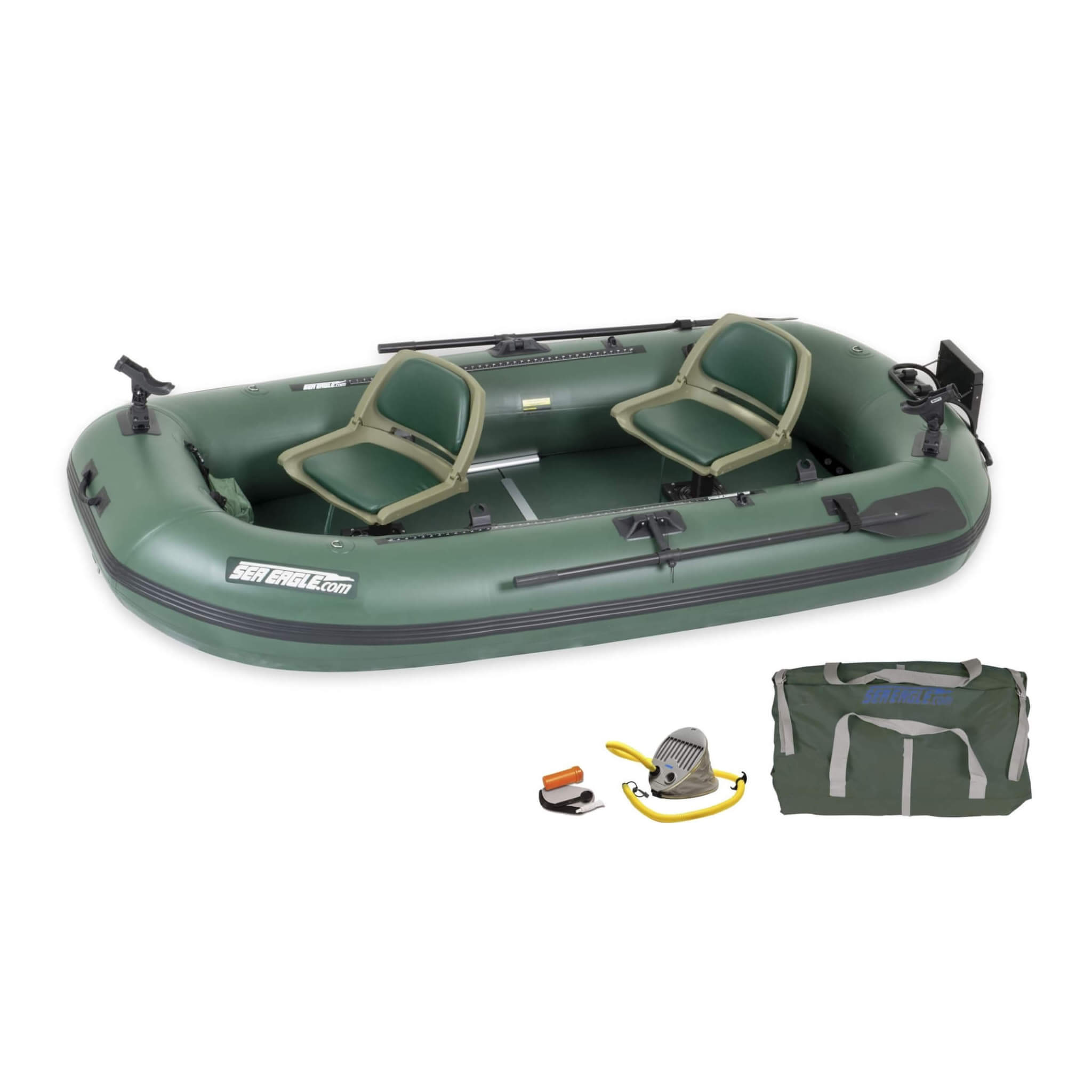 Sea Eagle STS10 Stealth Stalker Frameless Inflatable Fishing Boat, 10FT [STS10K] (SAK59314)