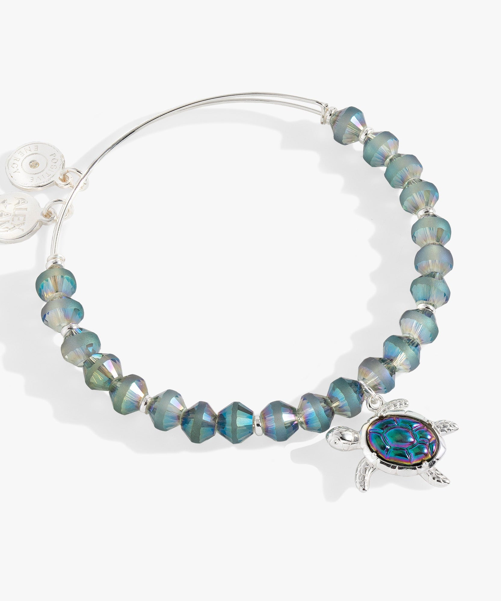 Sea Turtle Beaded Bangle
