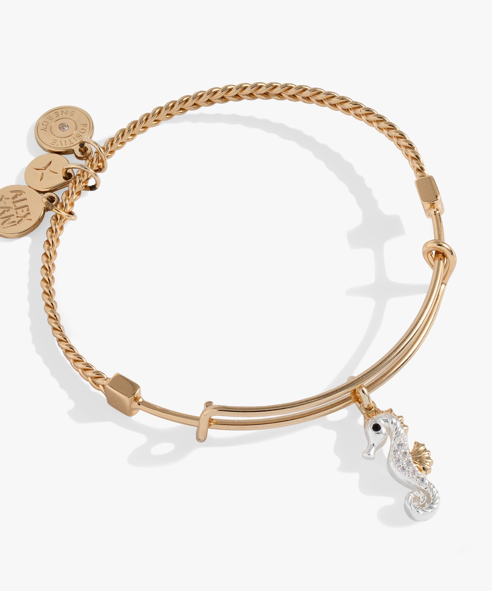 Seahorse Charm Bangle
