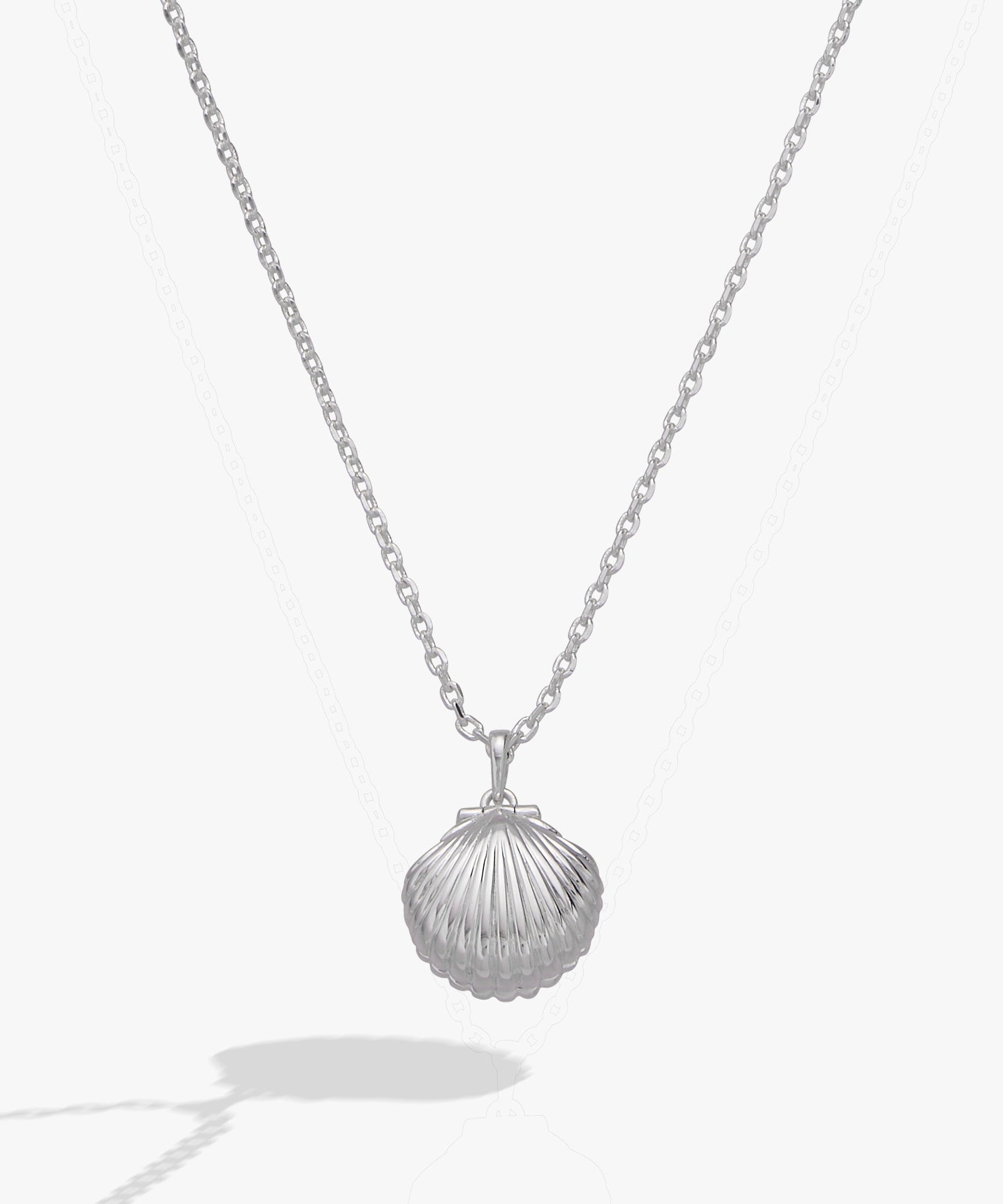 Salt + Sea 'Seashells Are Love Letters In The Sand' Seashell Locket Pendant