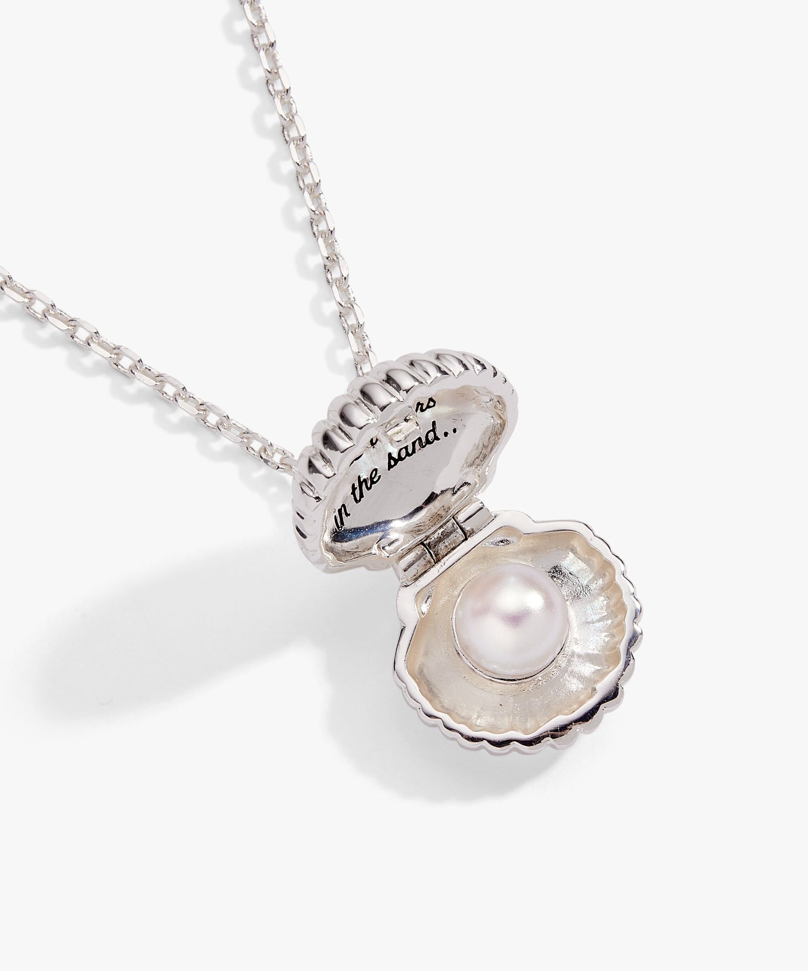 Salt + Sea 'Seashells Are Love Letters In The Sand' Seashell Locket Pendant