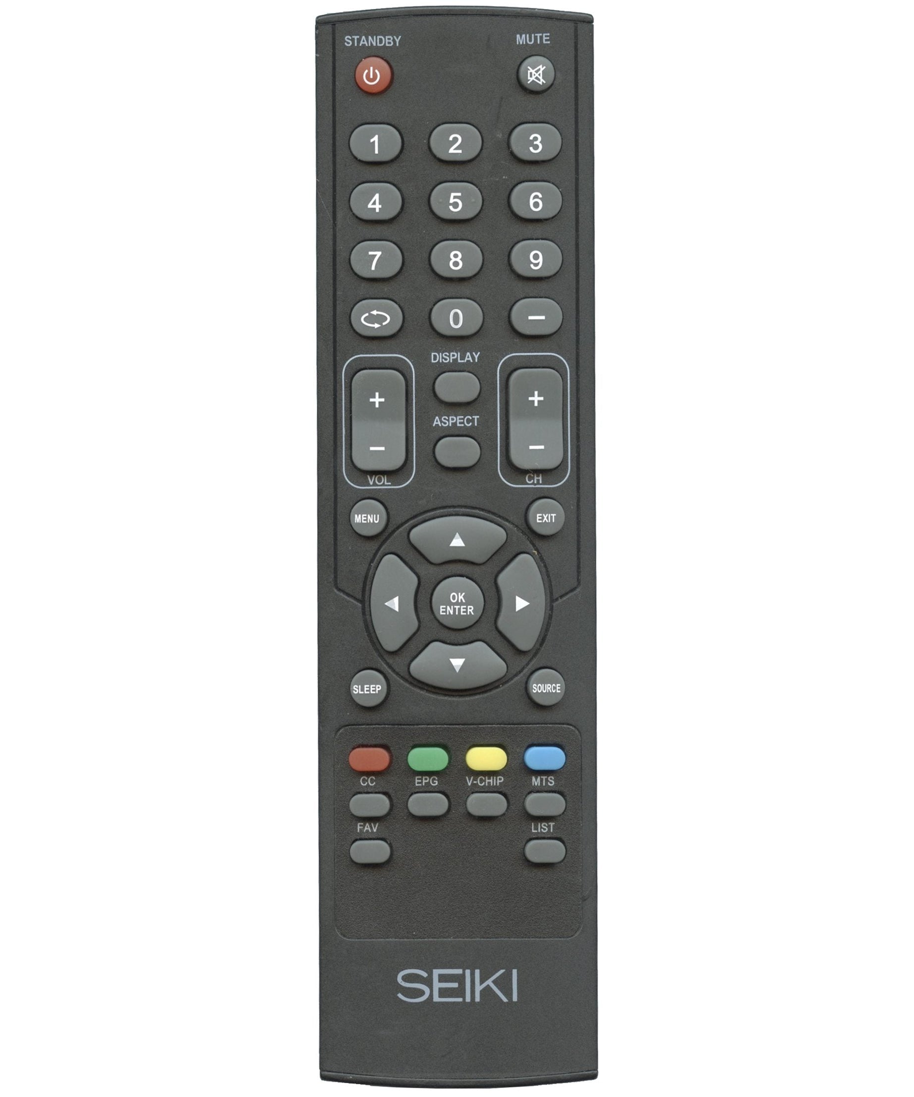 Seiki SEI001 TV Remote Control