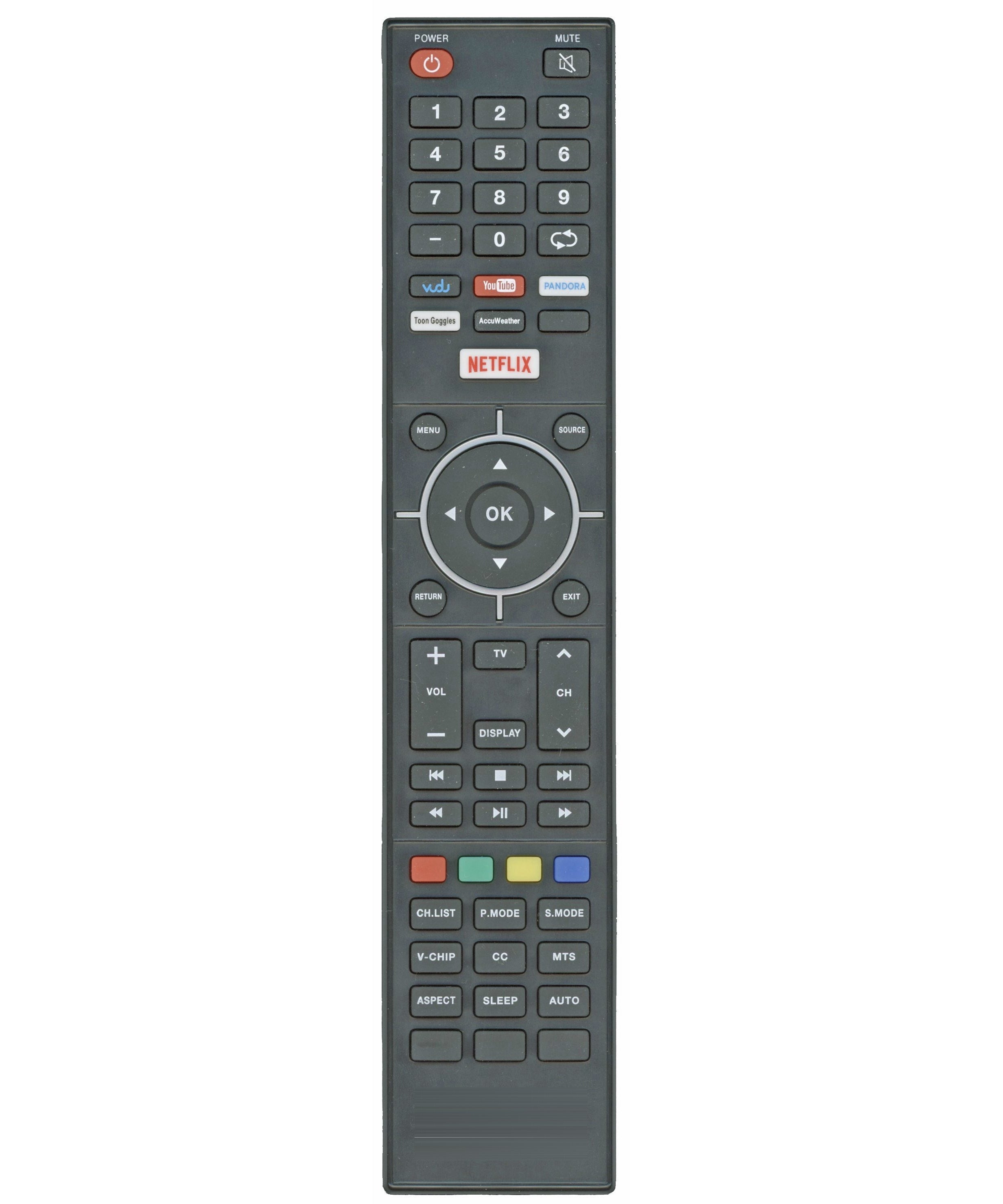 Seiki XHY-355-01 TV Remote Control