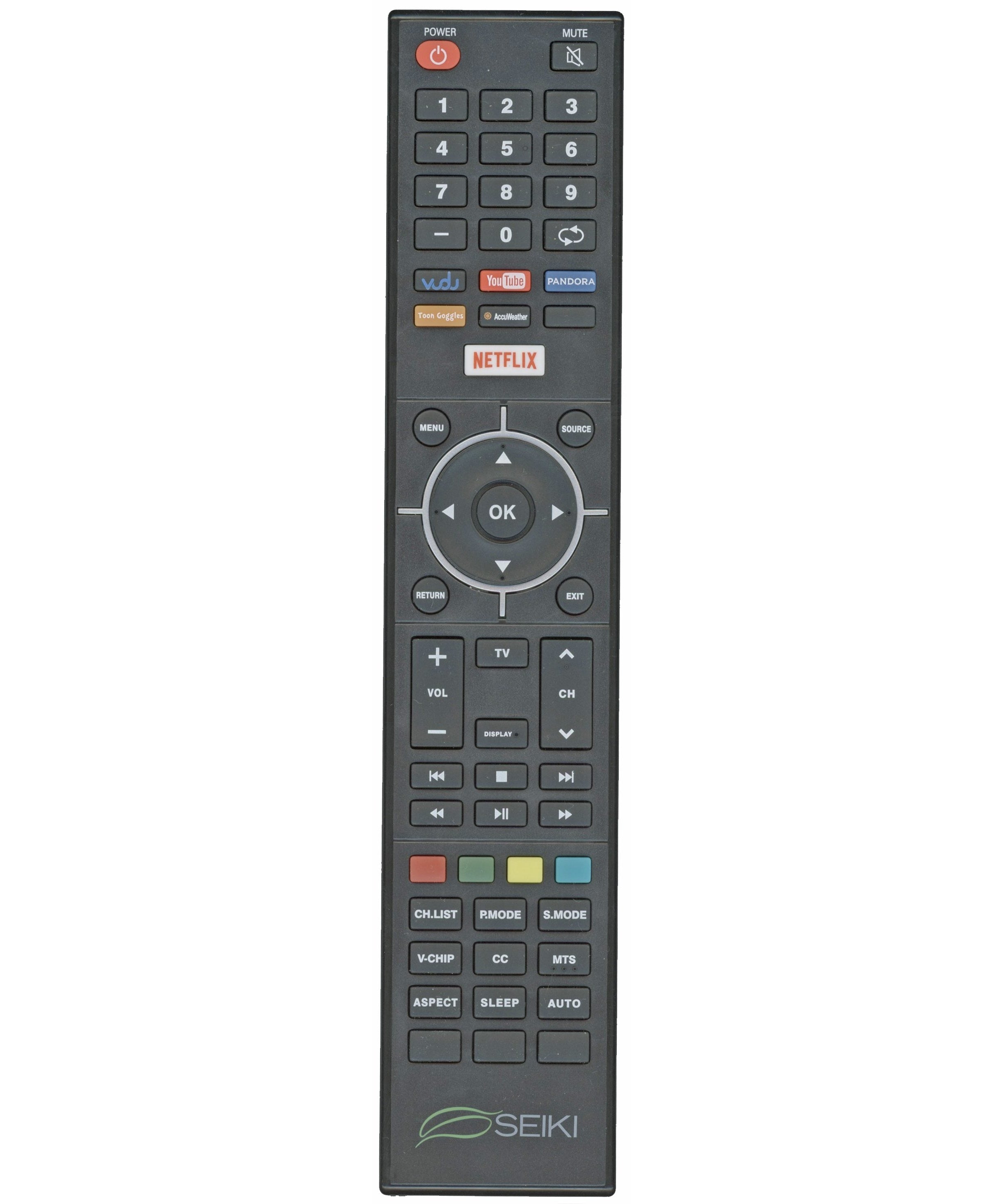 Seiki XHY35501 TV Remote Control