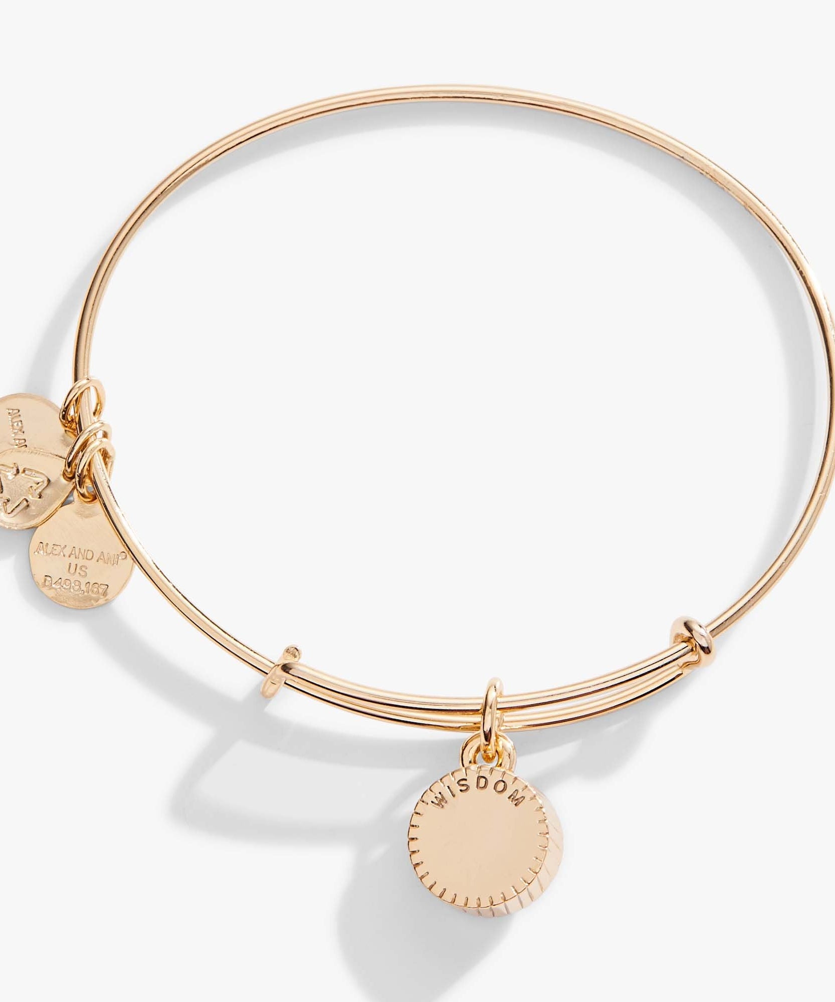 September Birthstone Charm Bangle, Sapphire