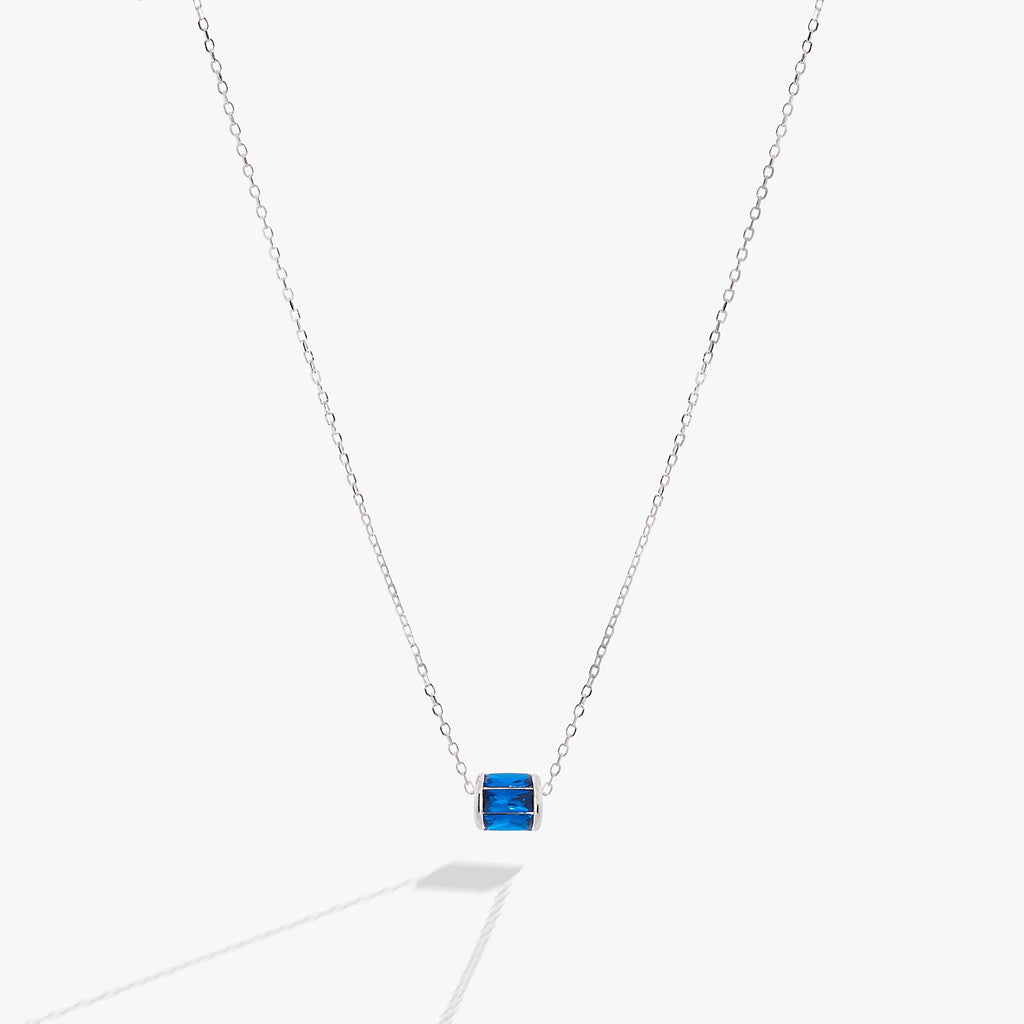 September Birthstone Precious Pendant Necklace